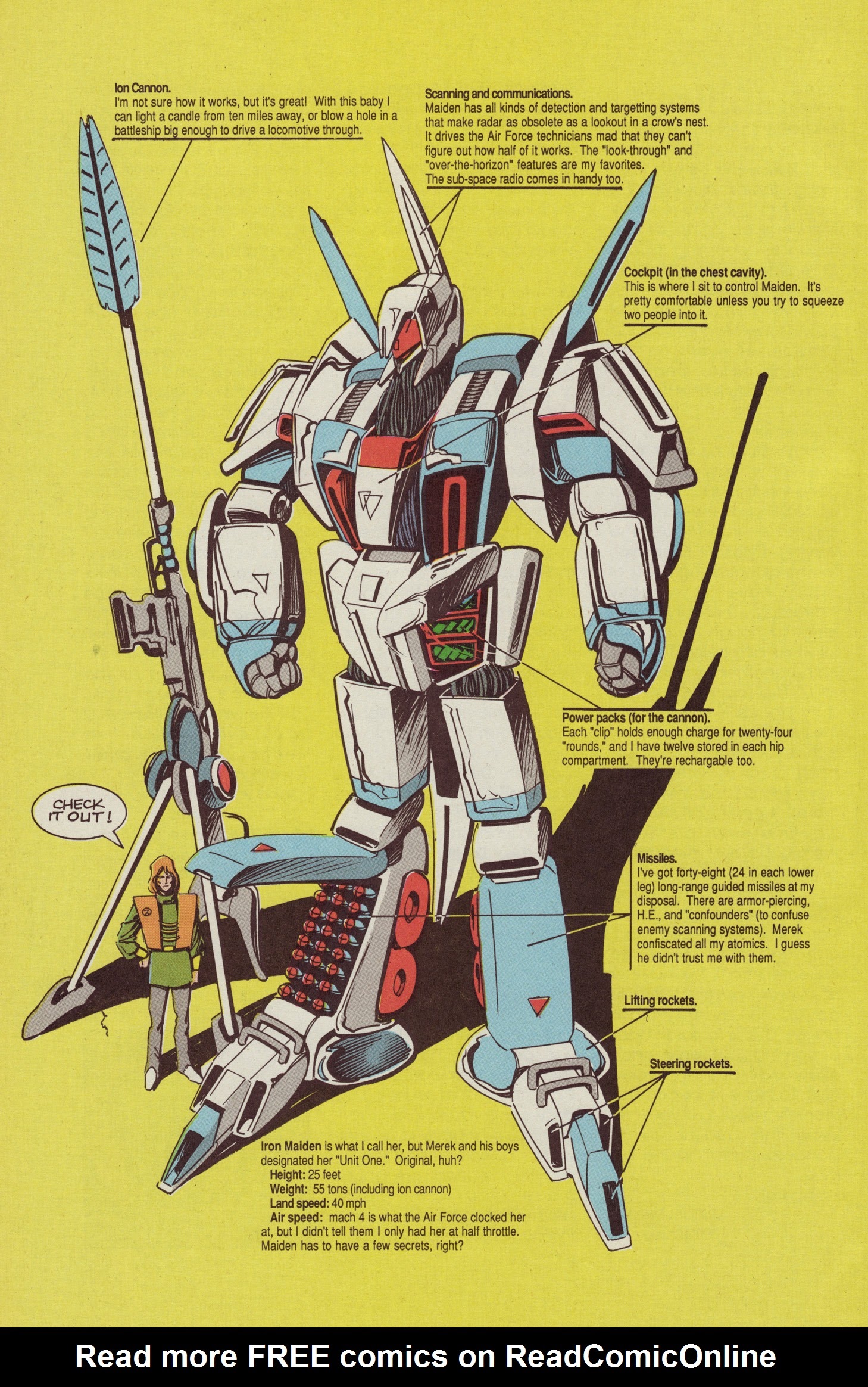 Read online Mecha comic -  Issue #2 - 30
