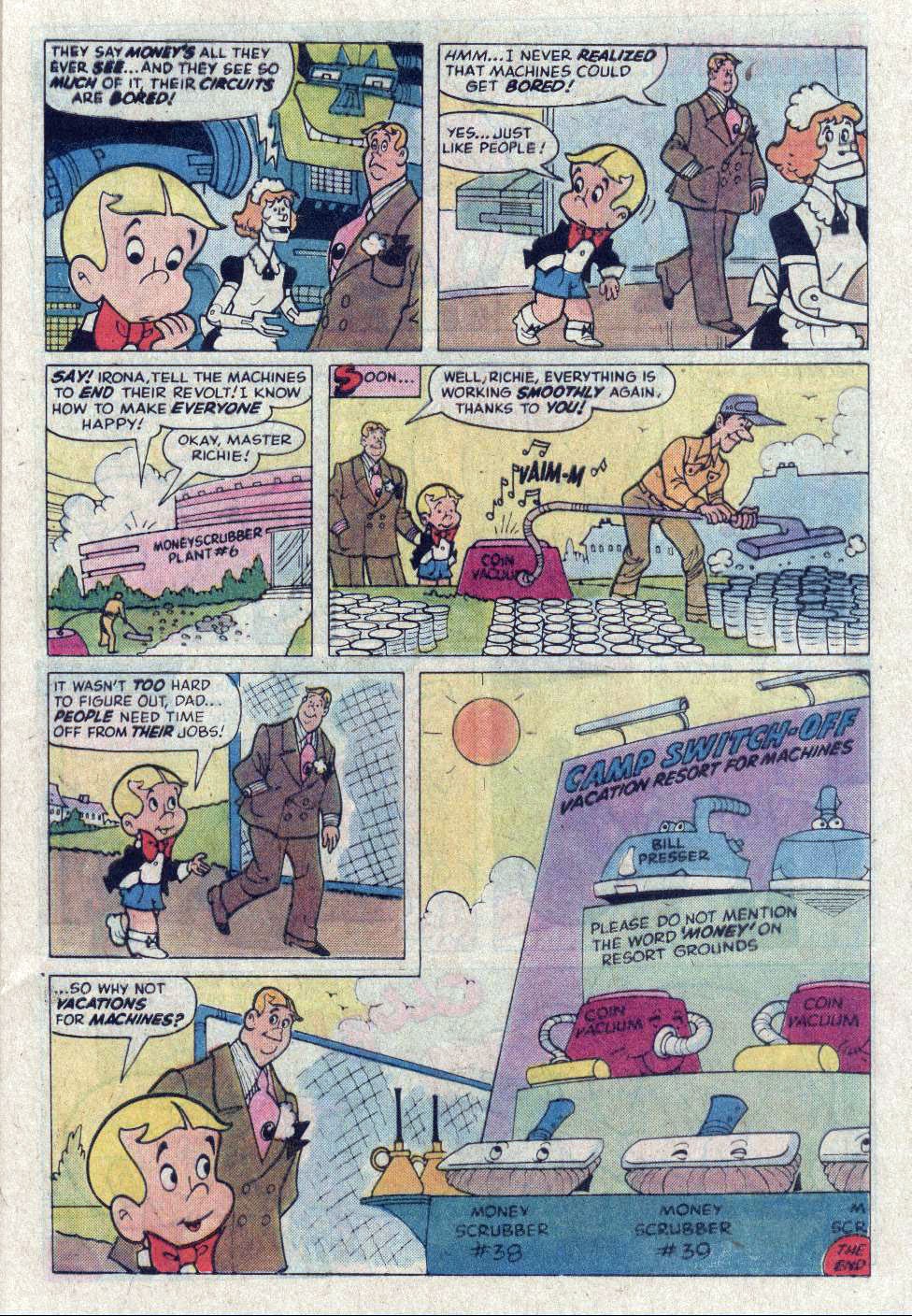 Read online Richie Rich And [...] comic -  Issue #6 - 9