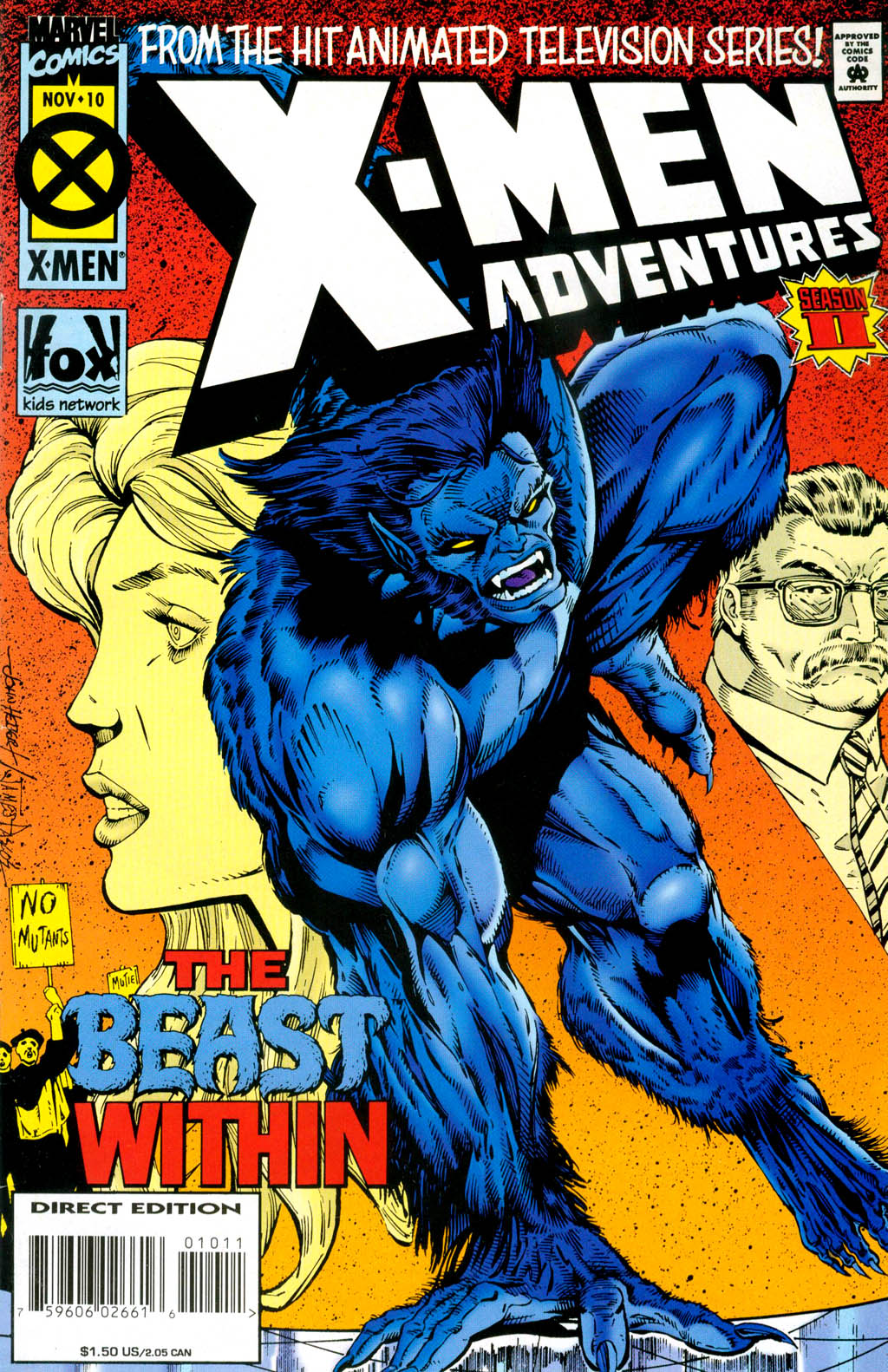 Read online X-Men Adventures (1994) comic -  Issue #10 - 1