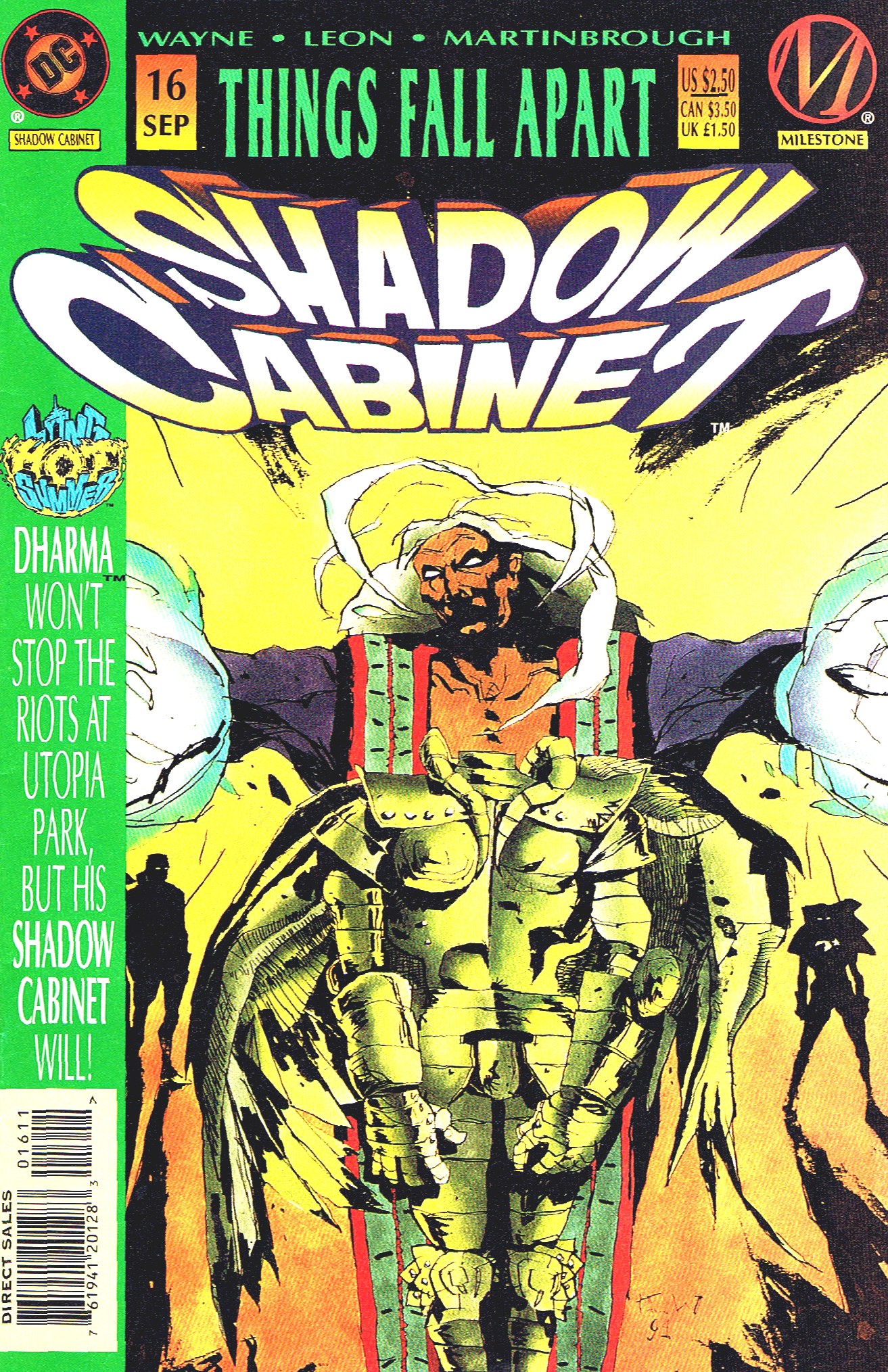 Read online Shadow Cabinet comic -  Issue #16 - 1