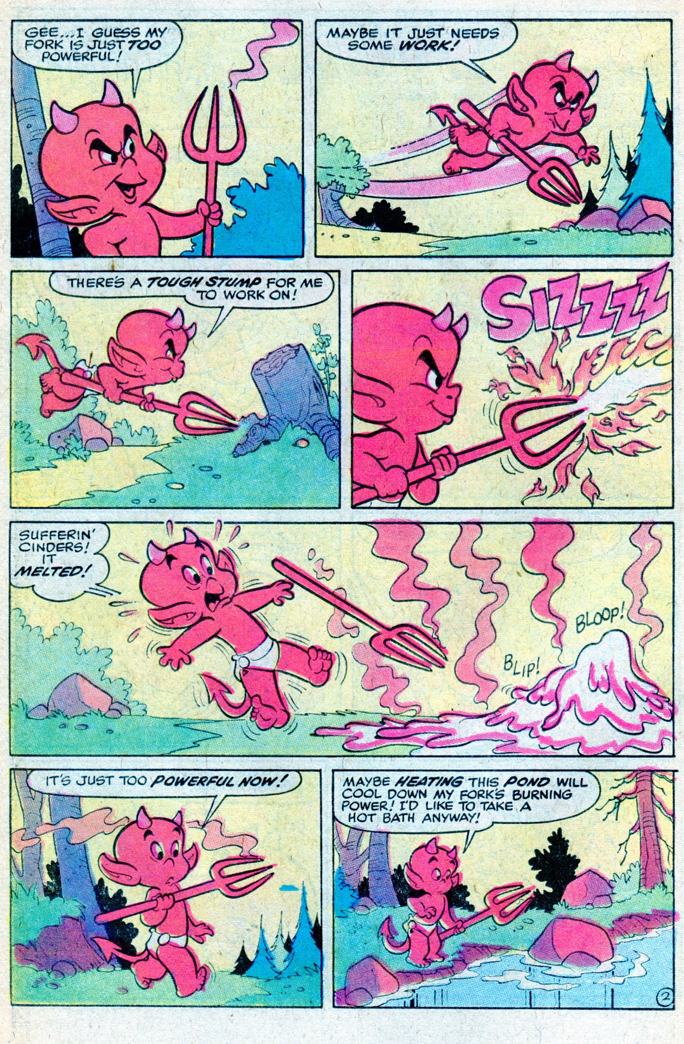 Read online Hot Stuff, the Little Devil comic -  Issue #145 - 22