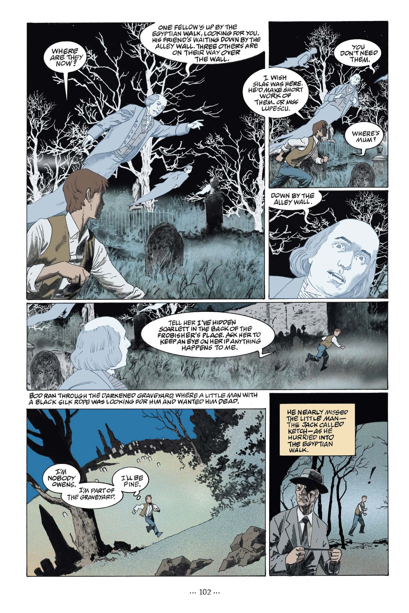Read online The Graveyard Book: Graphic Novel comic -  Issue # TPB 2 - 108
