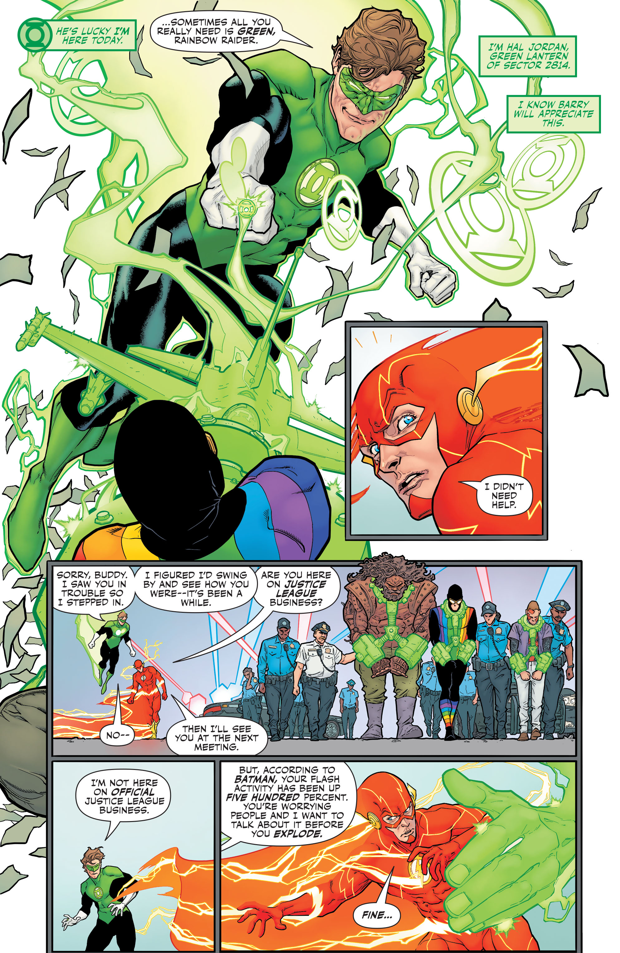 Read online Flash: Fastest Man Alive comic -  Issue #10 - 11