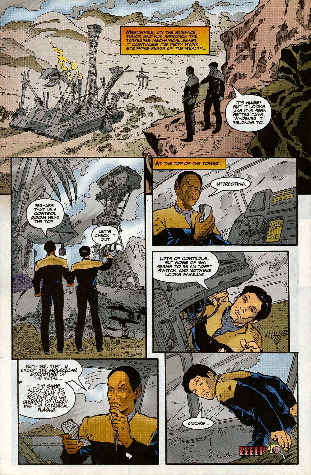 Read online Star Trek: Voyager comic -  Issue #4 - 22