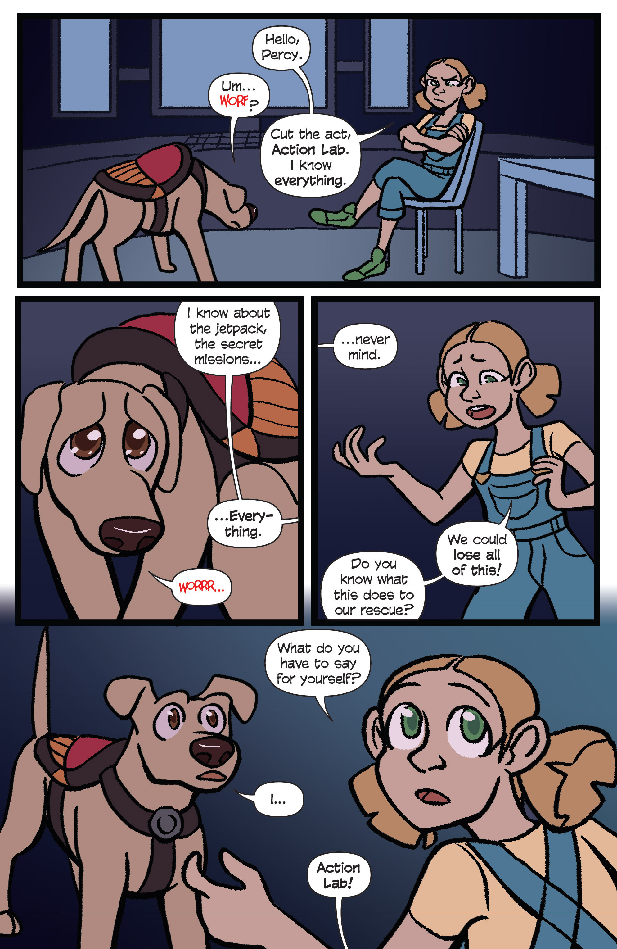Read online Action Lab, Dog of Wonder comic -  Issue #5 - 21