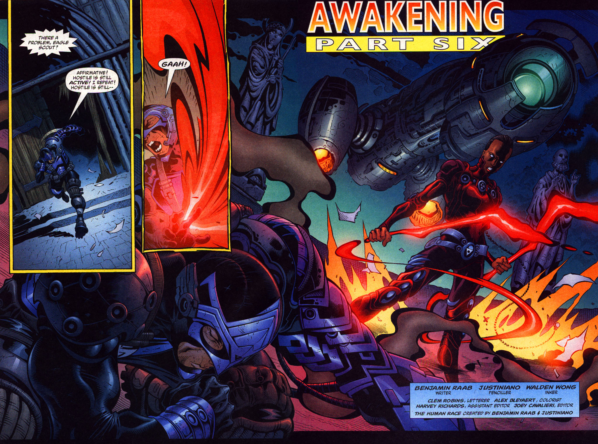 Read online The Human Race comic -  Issue #6 - 3