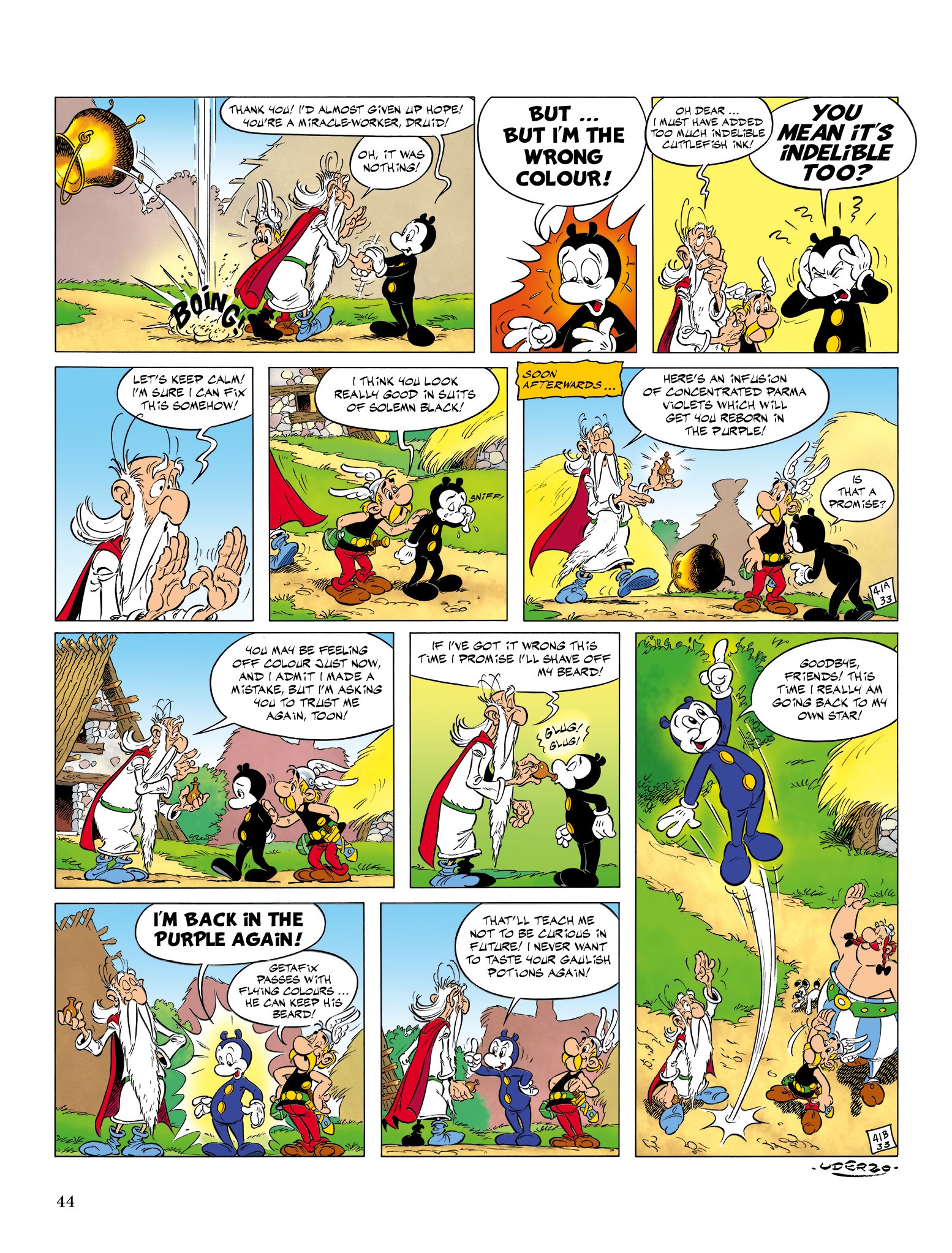 Read online Asterix comic -  Issue #33 - 45