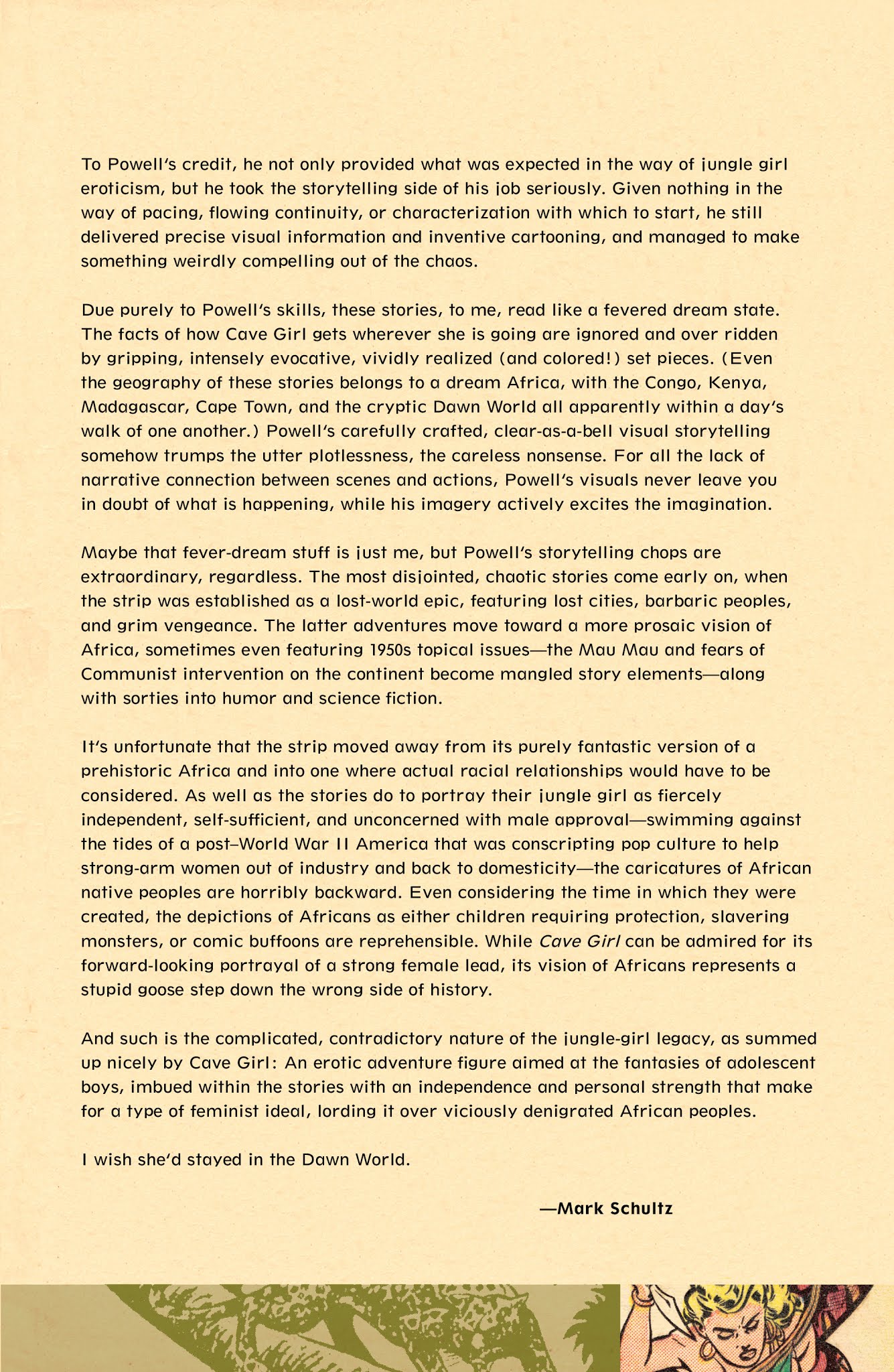 Read online Bob Powell's Complete Cave Girl comic -  Issue # TPB (Part 1) - 10