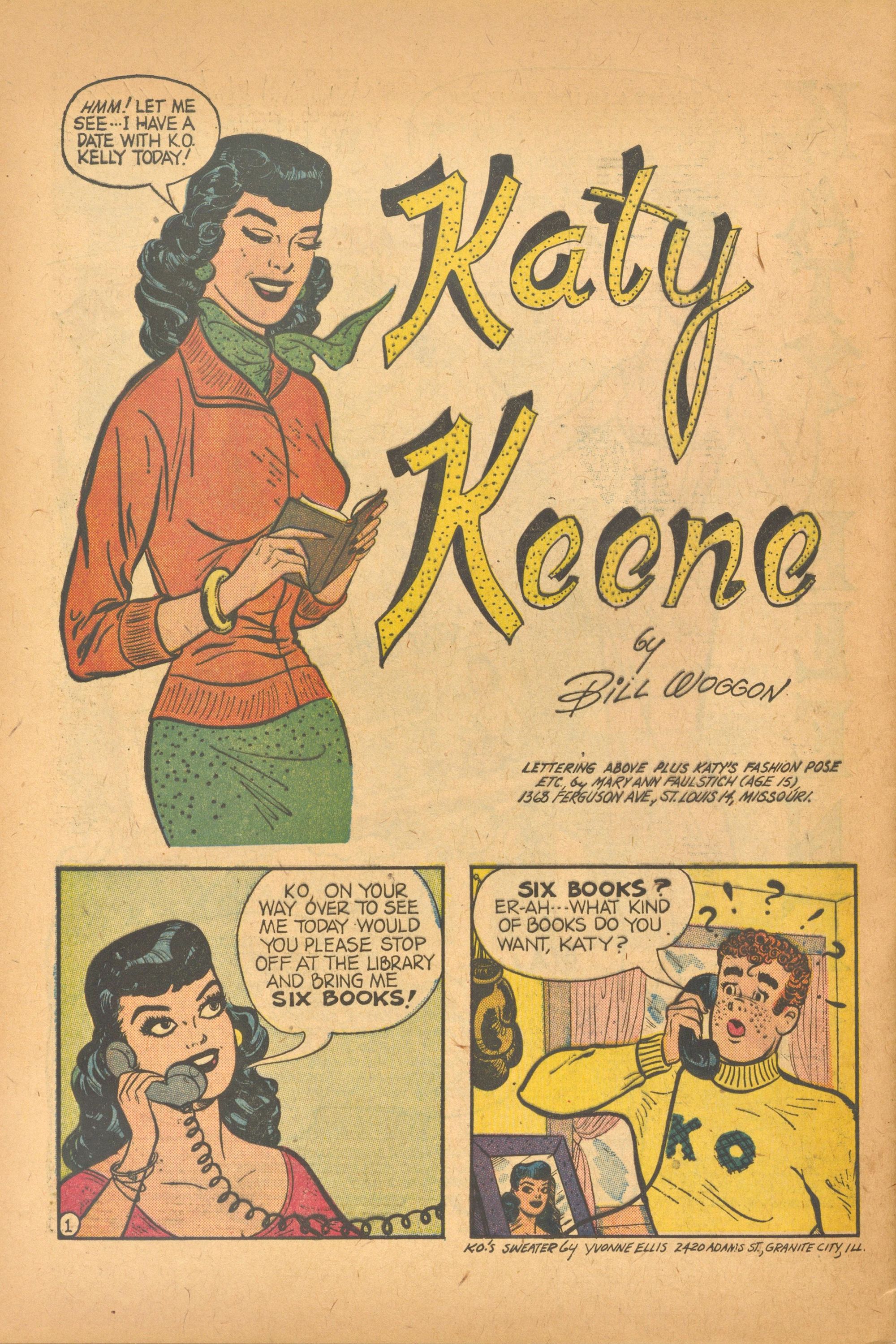 Read online Katy Keene Fashion Book comic -  Issue #20 - 32