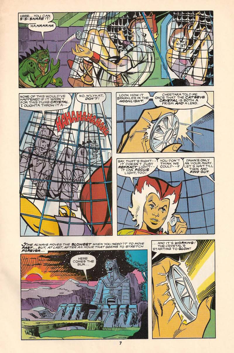 Read online ThunderCats (1987) comic -  Issue #16 - 7