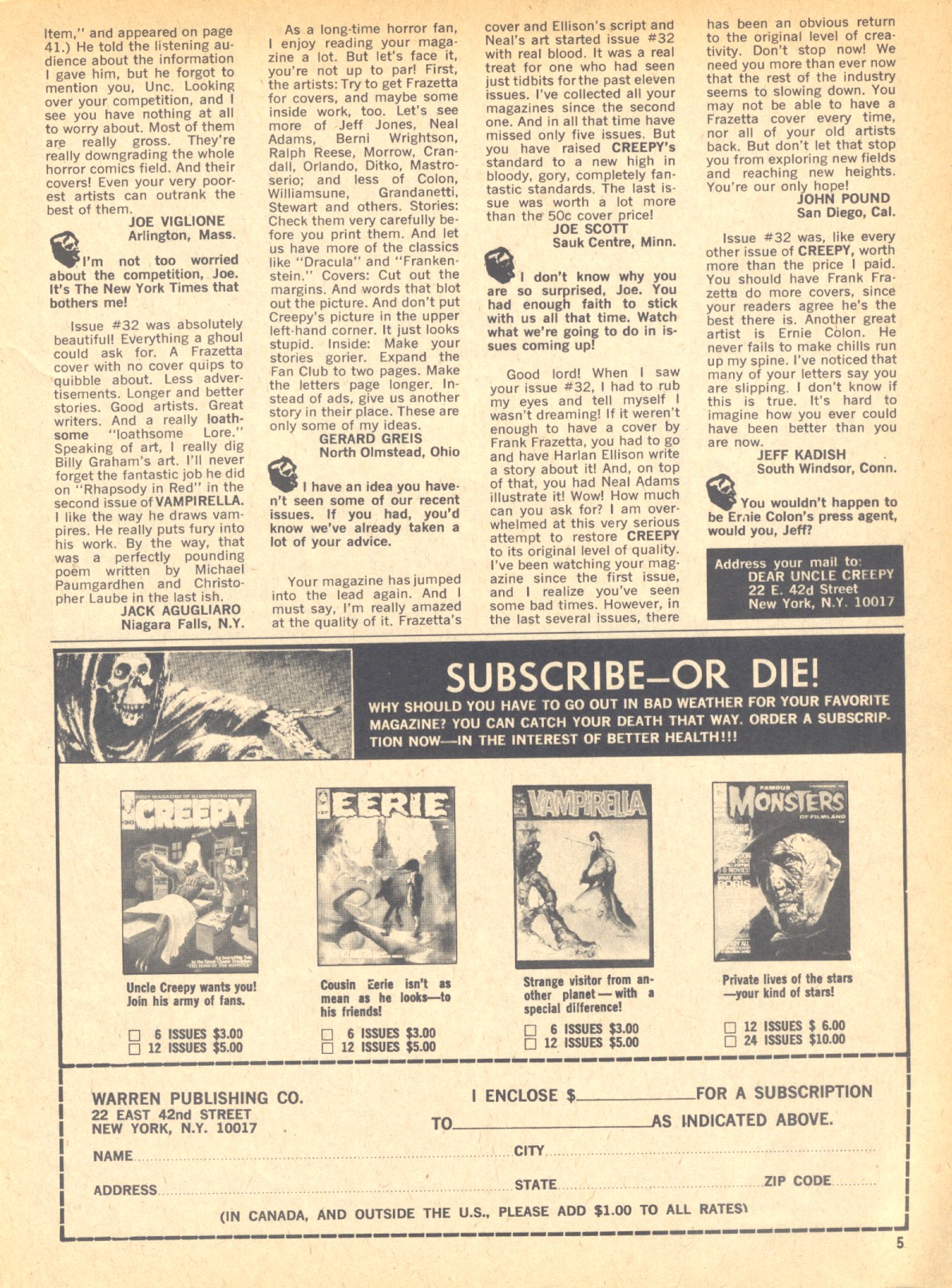 Creepy (1964) Issue #34 #34 - English 5