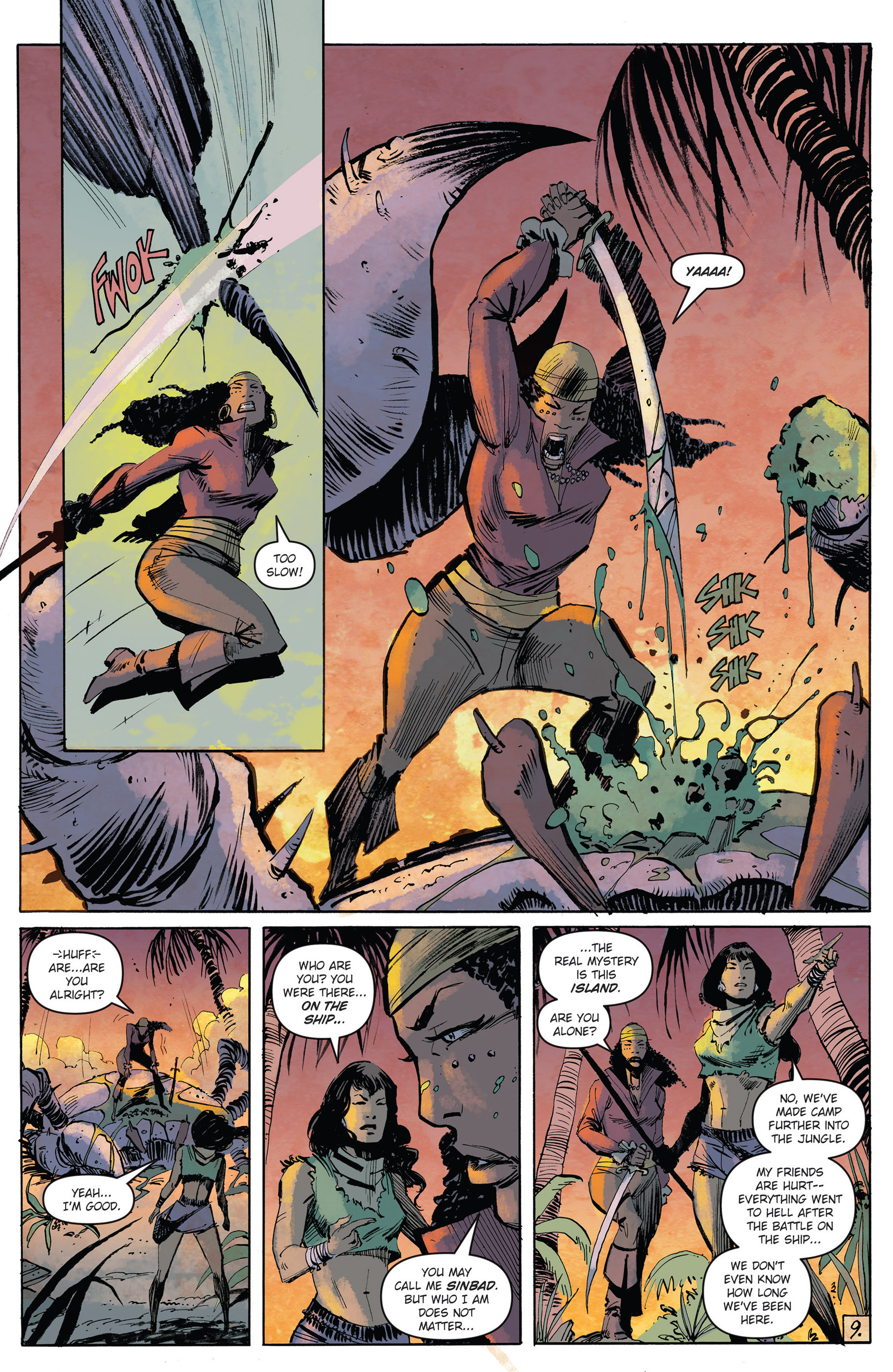 Read online Five Ghosts comic -  Issue #10 - 12