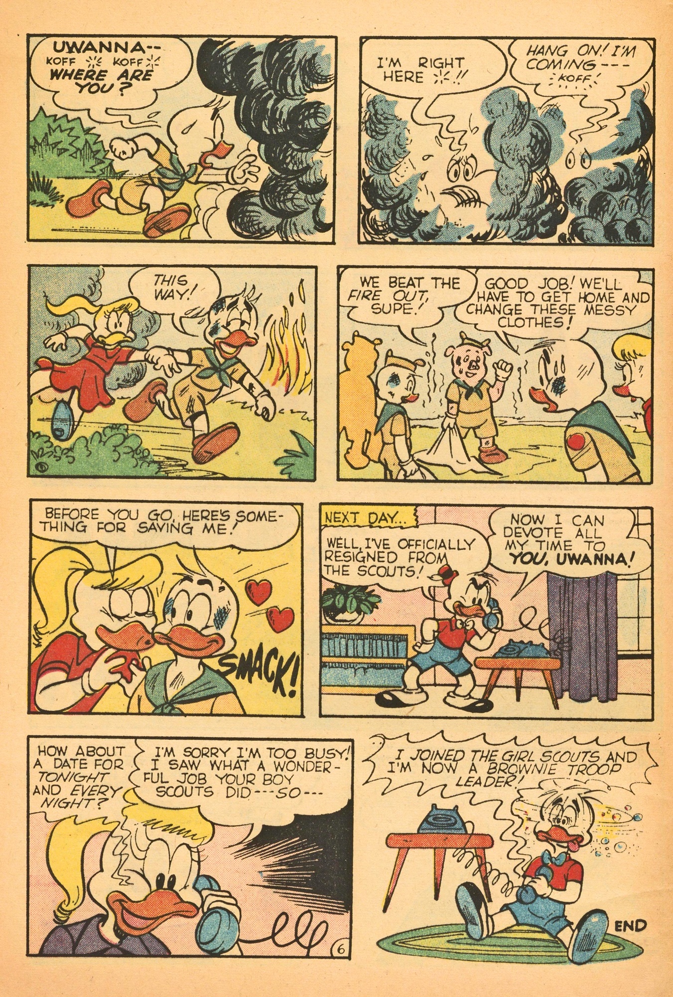 Read online Super Duck Comics comic -  Issue #88 - 8