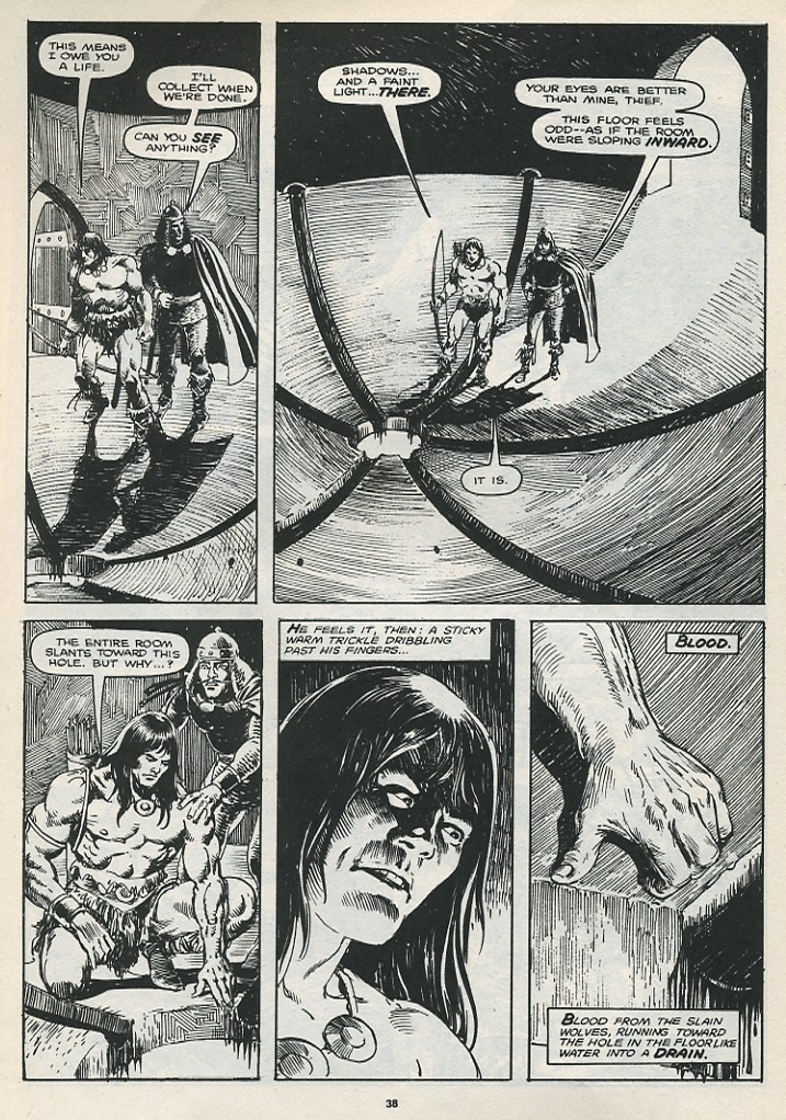 Read online The Savage Sword Of Conan comic -  Issue #174 - 40