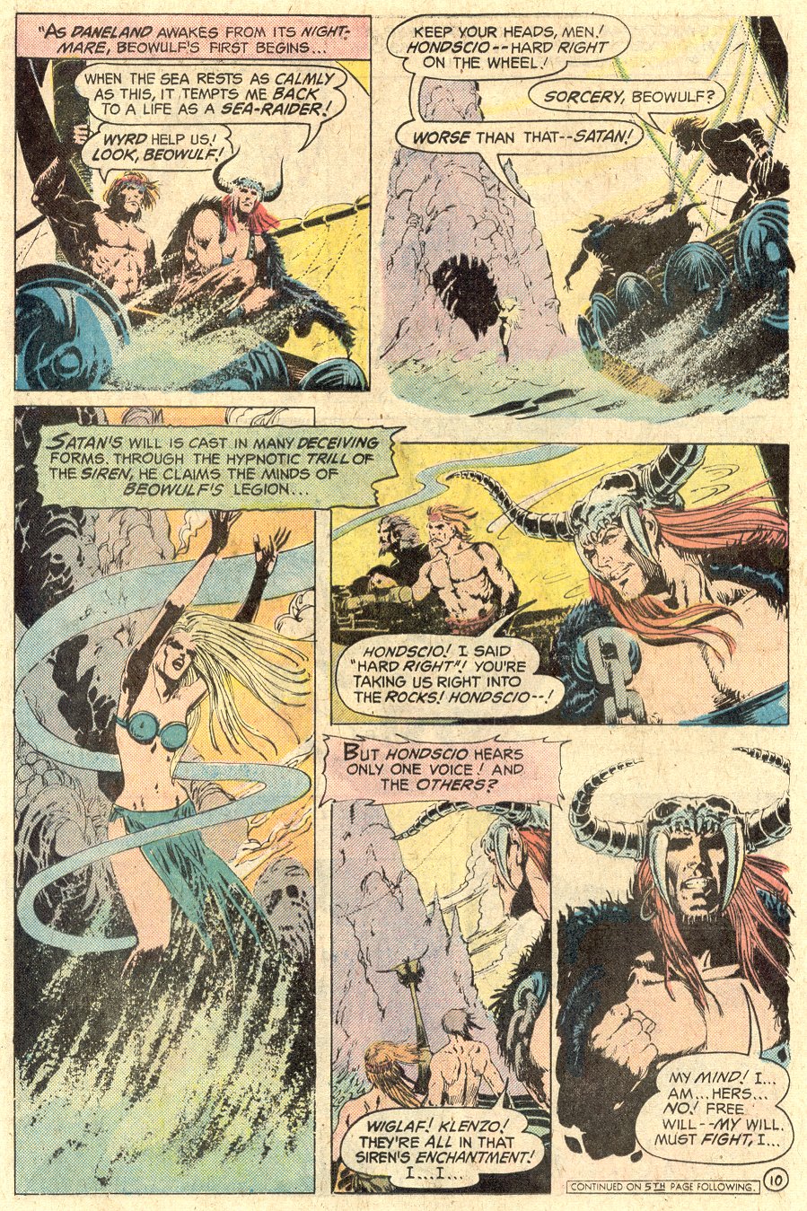 Read online Beowulf (1975) comic -  Issue #1 - 11