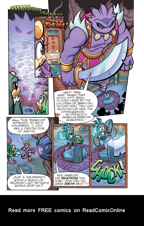 Read online Sonic Comics Spectacular: Speed of Sound comic -  Issue # Full - 152