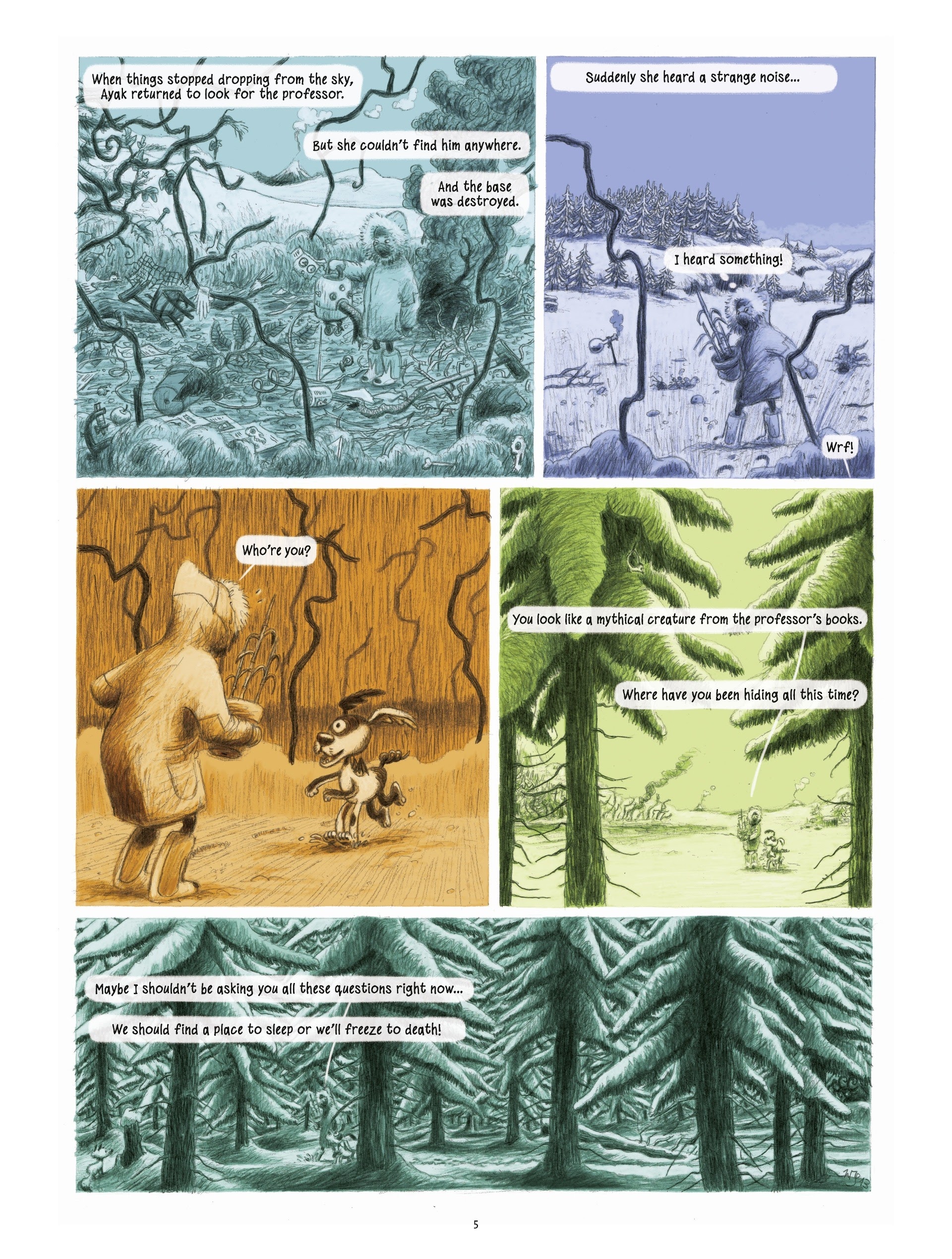 Read online Ayak & Por comic -  Issue #1 - 5