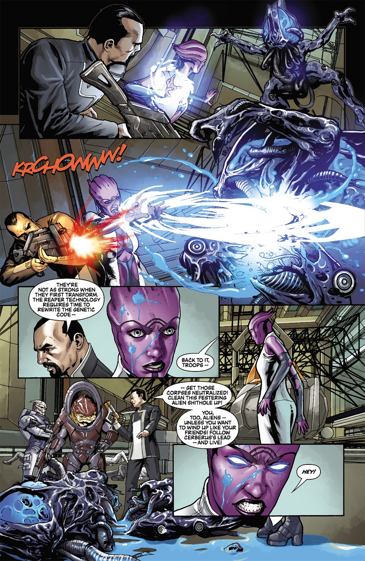 Read online Mass Effect: Invasion comic -  Issue #1 - 18