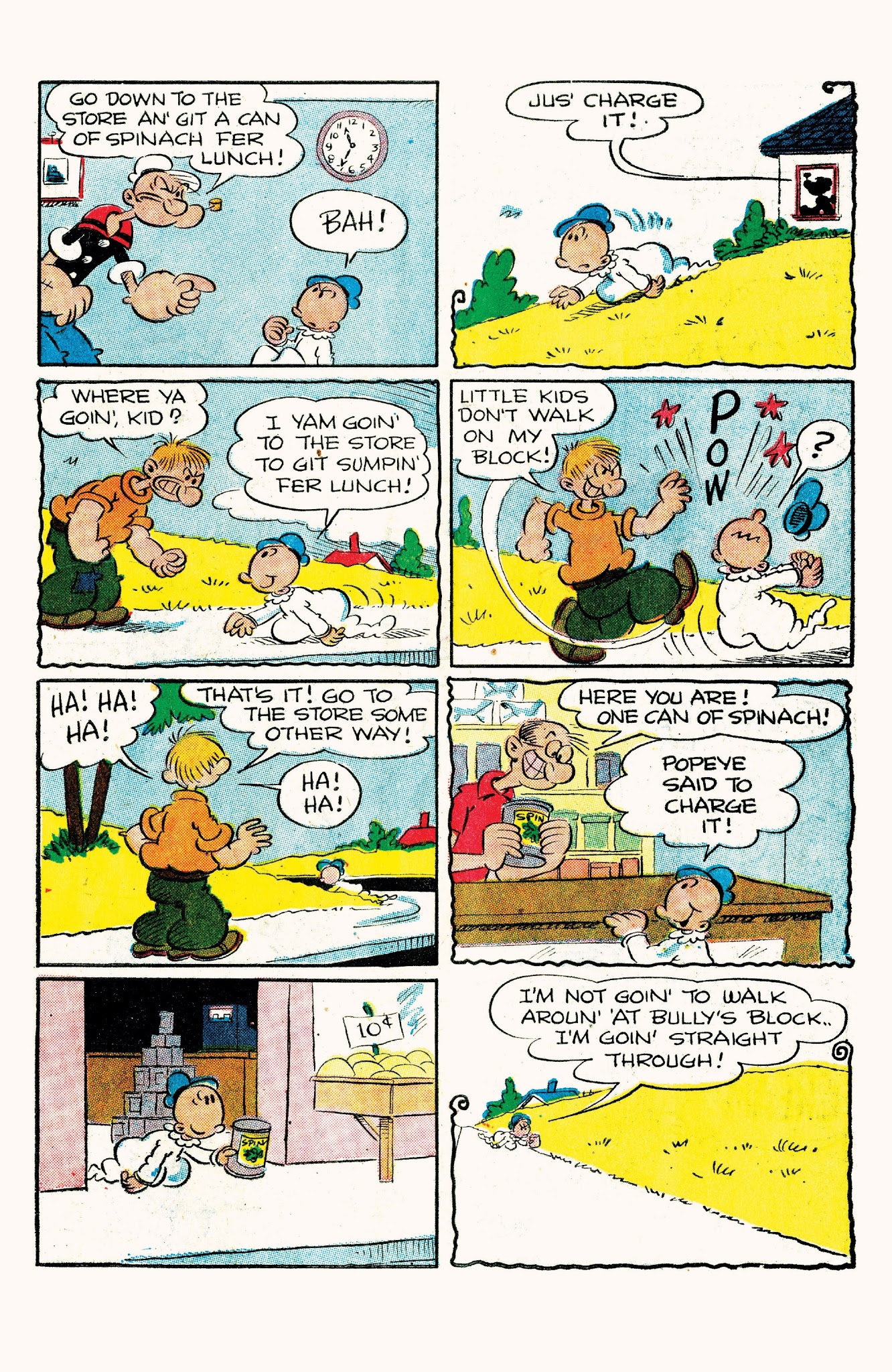 Read online Classic Popeye comic -  Issue #62 - 25