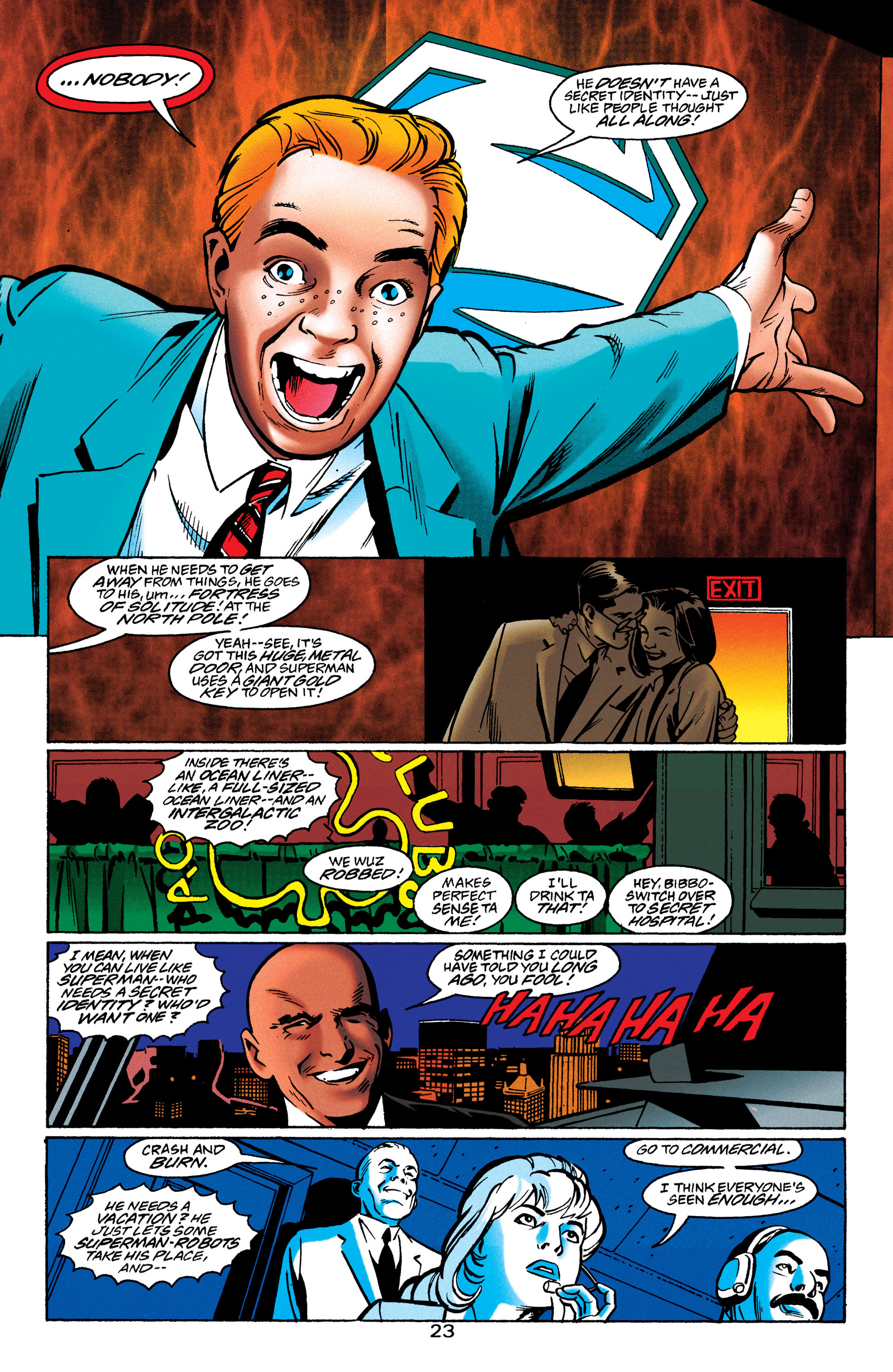 Read online Adventures of Superman (1987) comic -  Issue #550 - 24