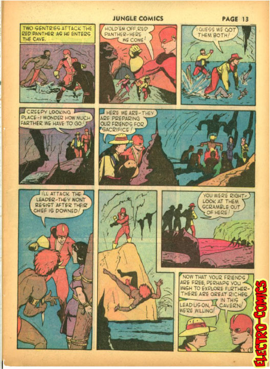 Read online Jungle Comics comic -  Issue #12 - 16