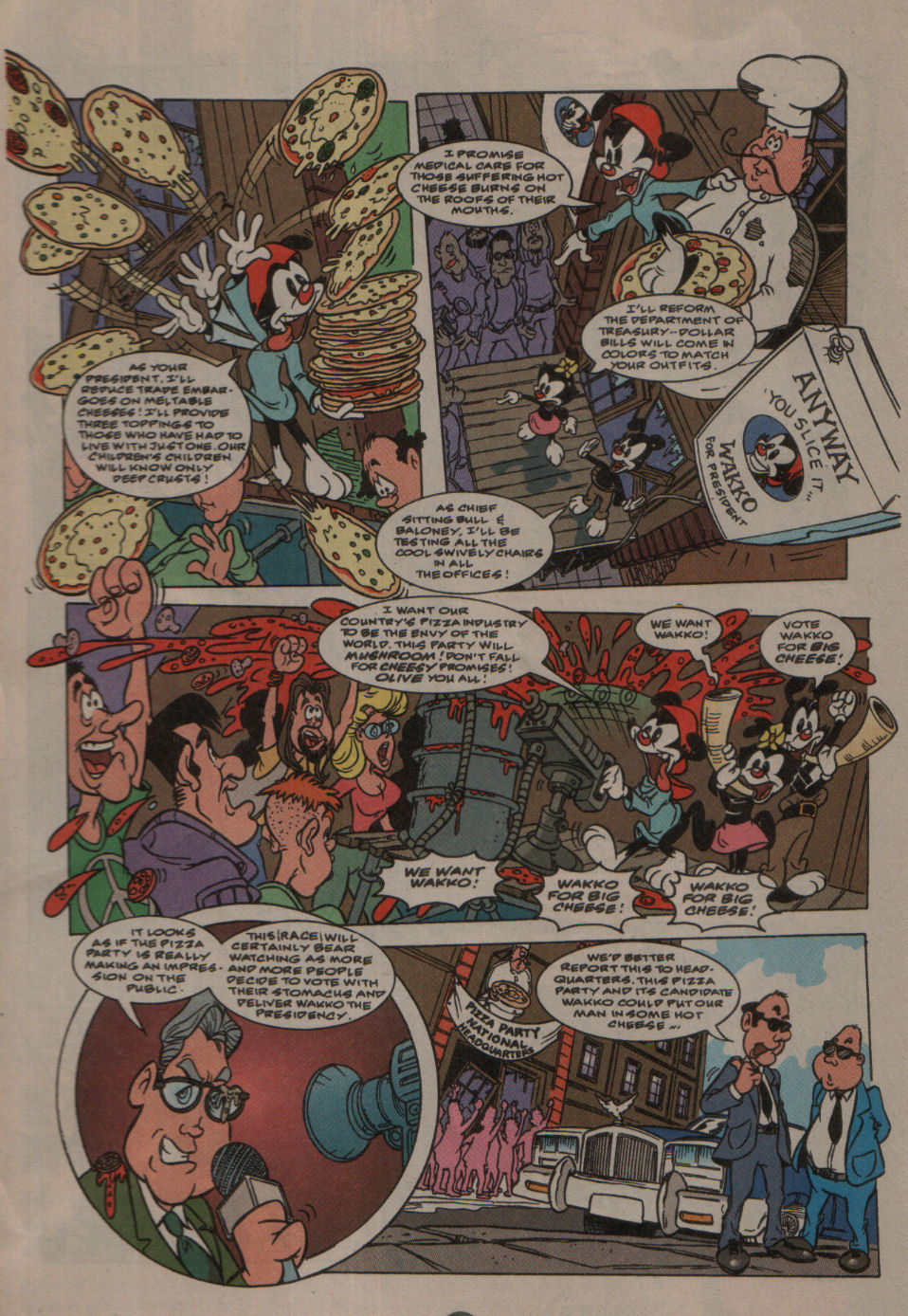 Read online Animaniacs comic -  Issue #23 - 17