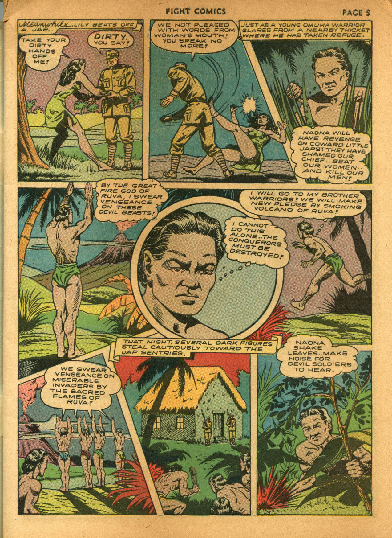 Read online Fight Comics comic -  Issue #21 - 7