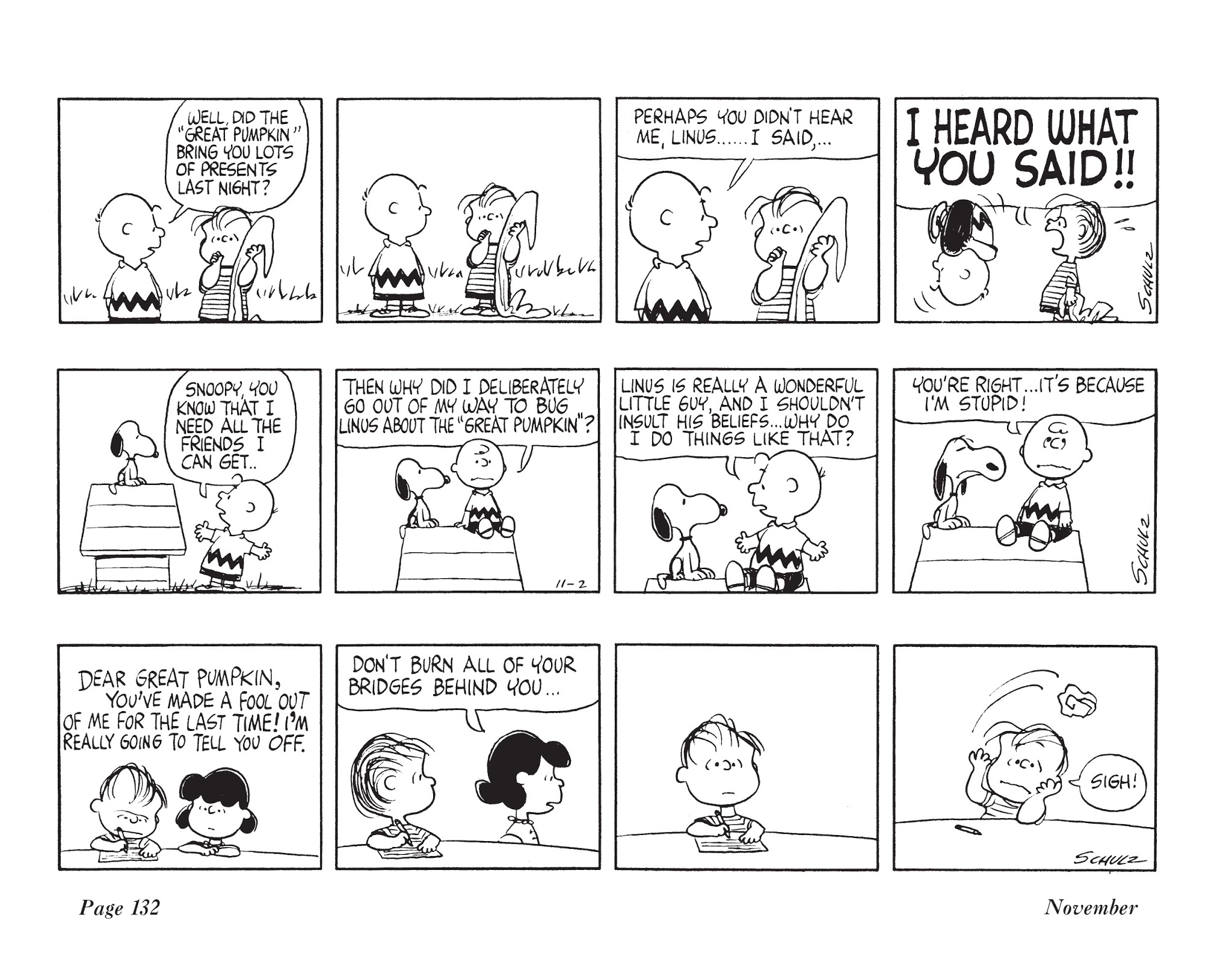 Read online The Complete Peanuts comic -  Issue # TPB 8 - 144