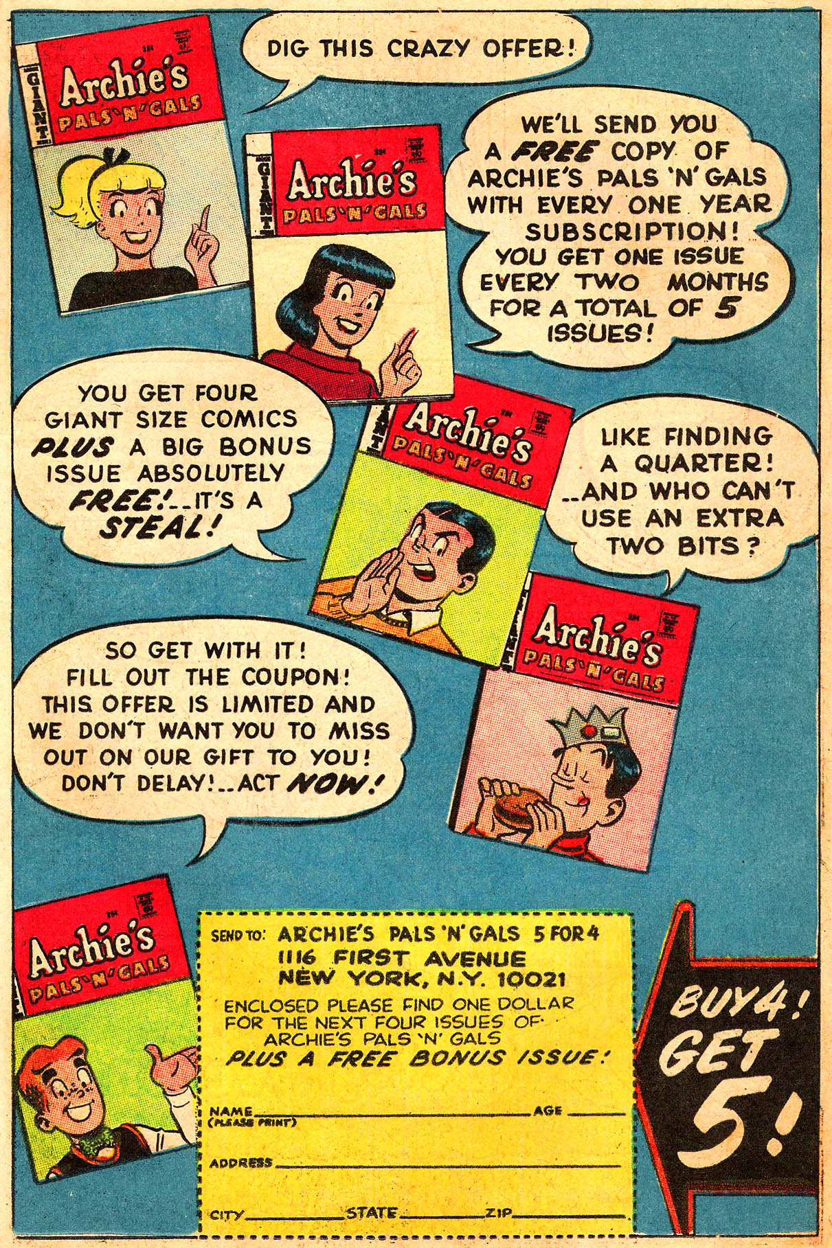 Read online Archie's Pals 'N' Gals (1952) comic -  Issue #50 - 9