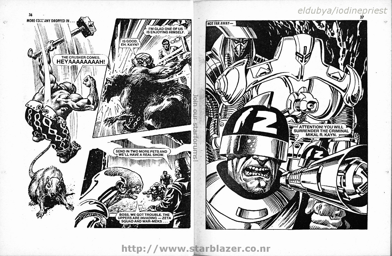 Read online Starblazer comic -  Issue #199 - 20