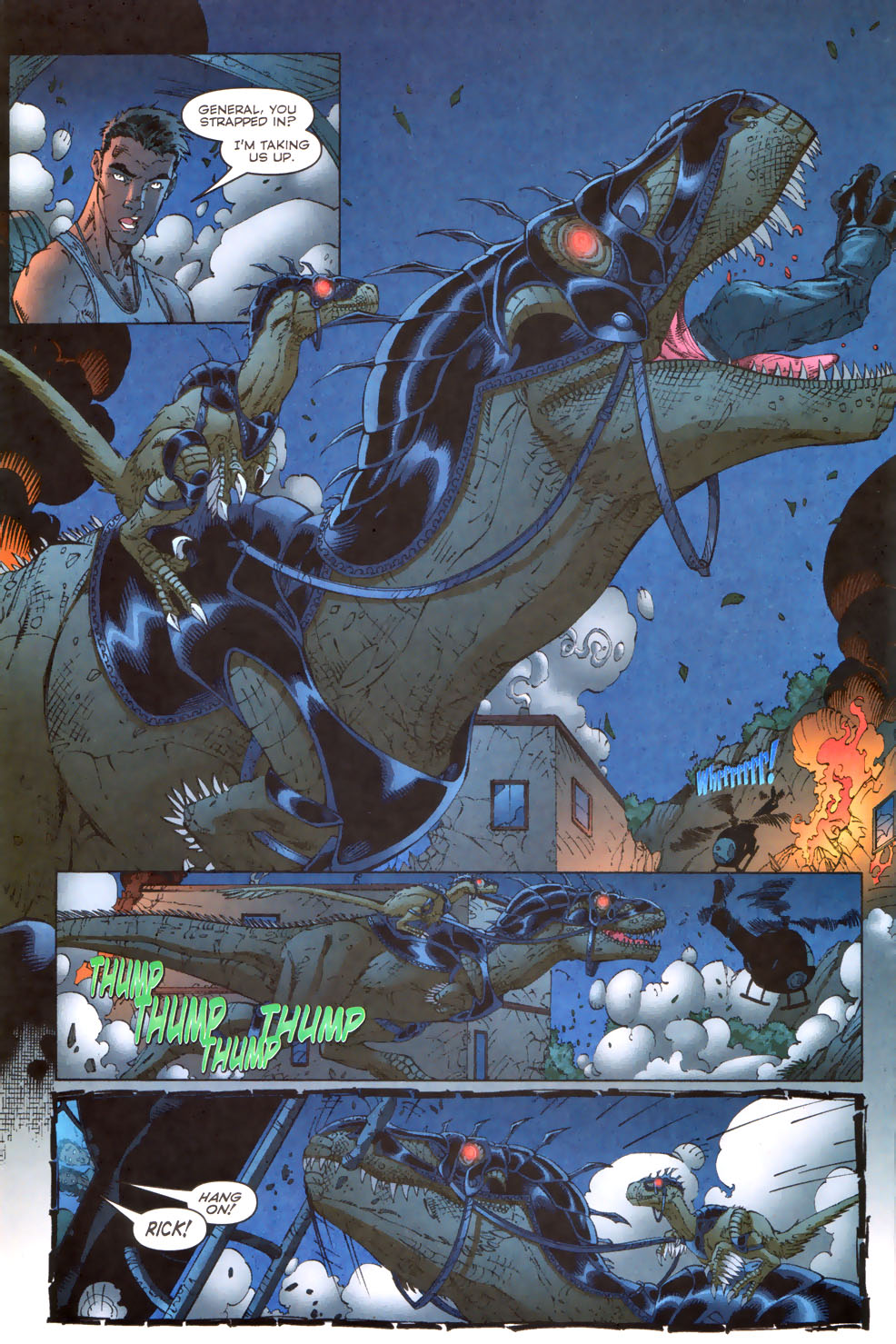 Read online Extinction Event comic -  Issue #3 - 12