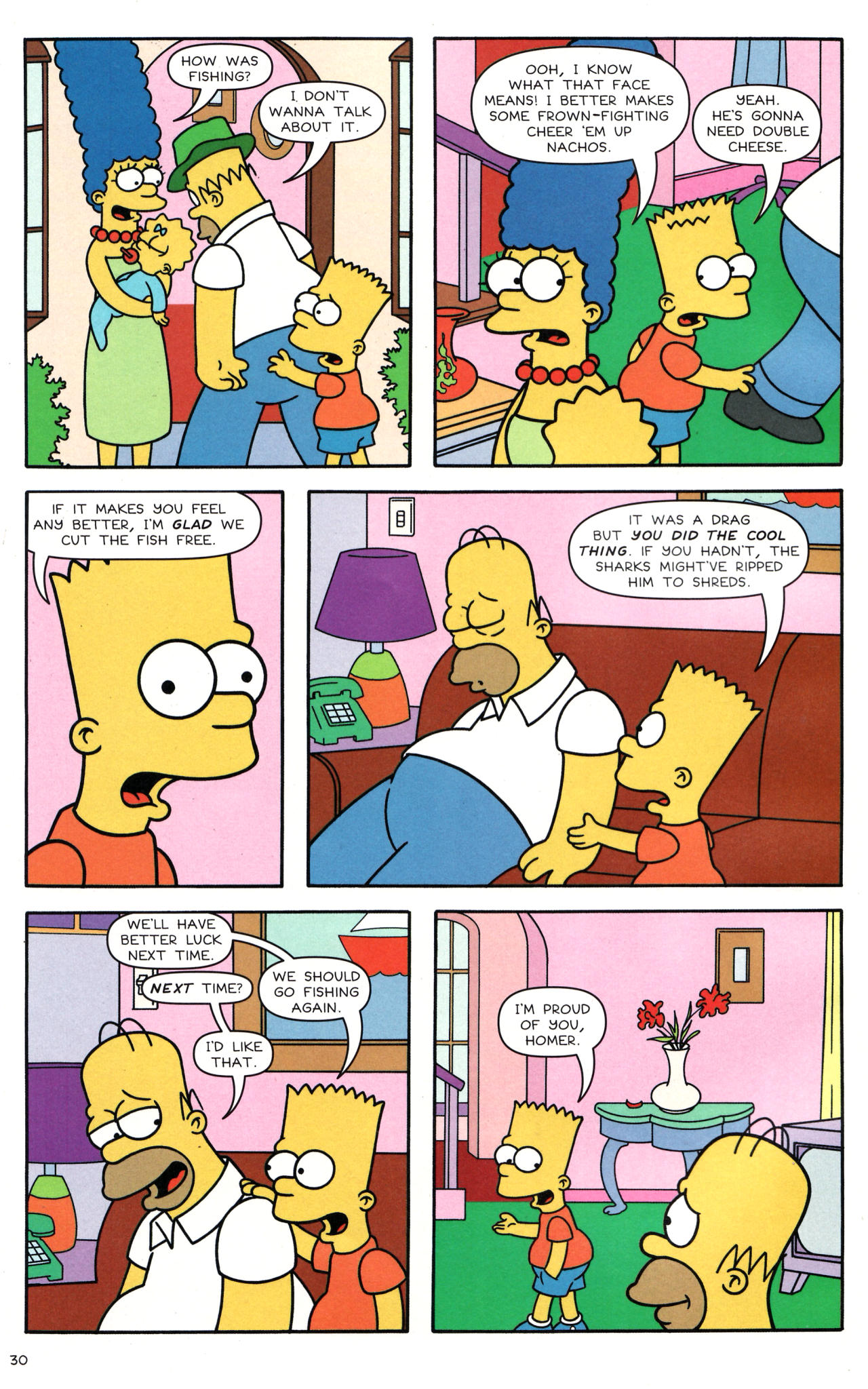 Read online Simpsons Comics comic -  Issue #135 - 25
