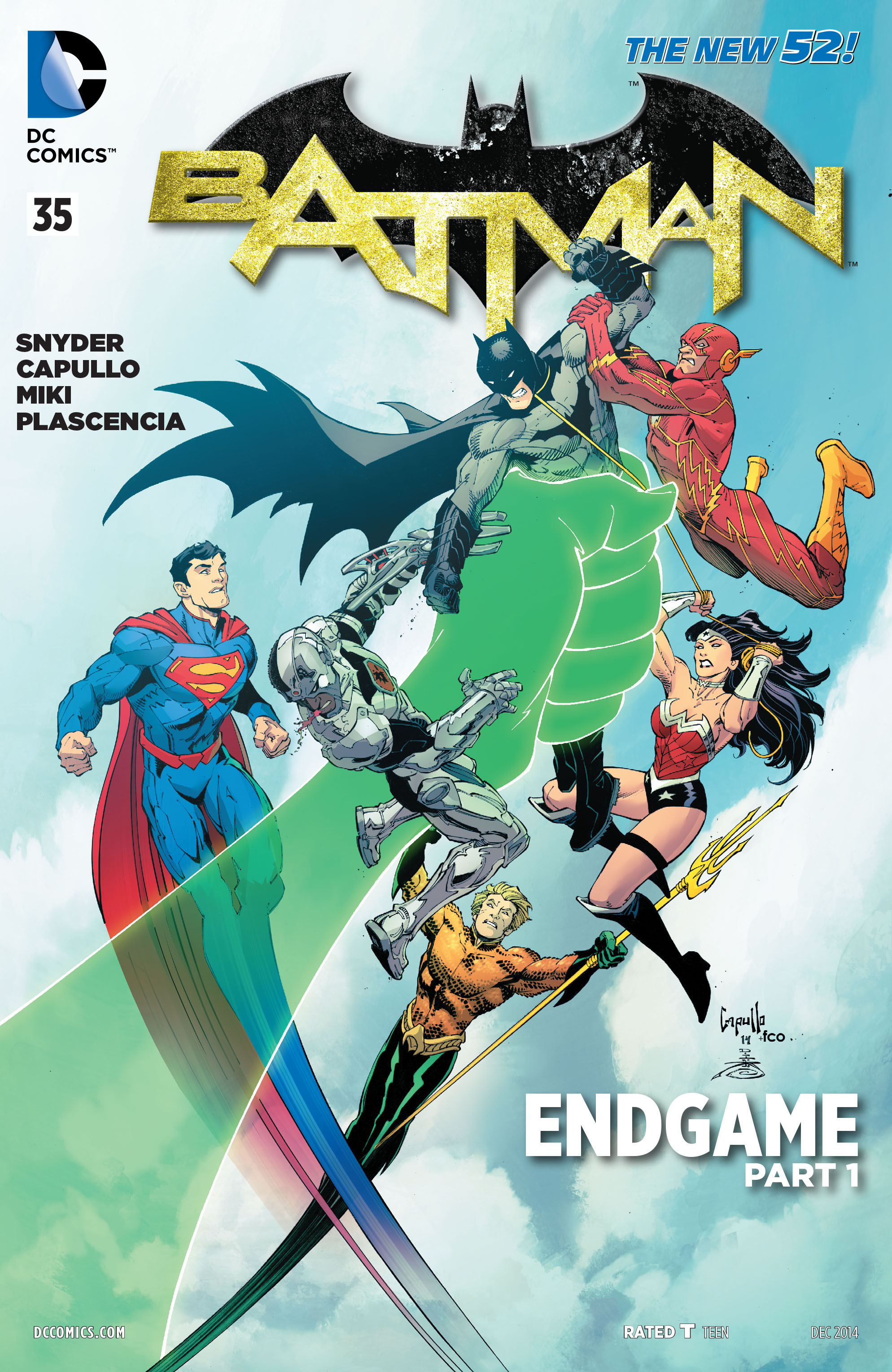 Read online Batman (2011) comic -  Issue #35 - 32