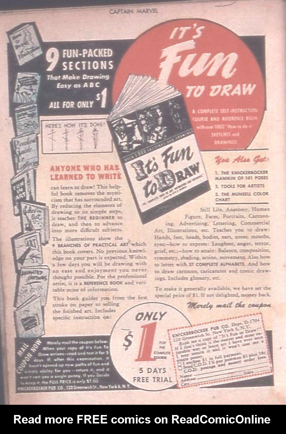 Read online Captain Marvel Adventures comic -  Issue #42 - 50