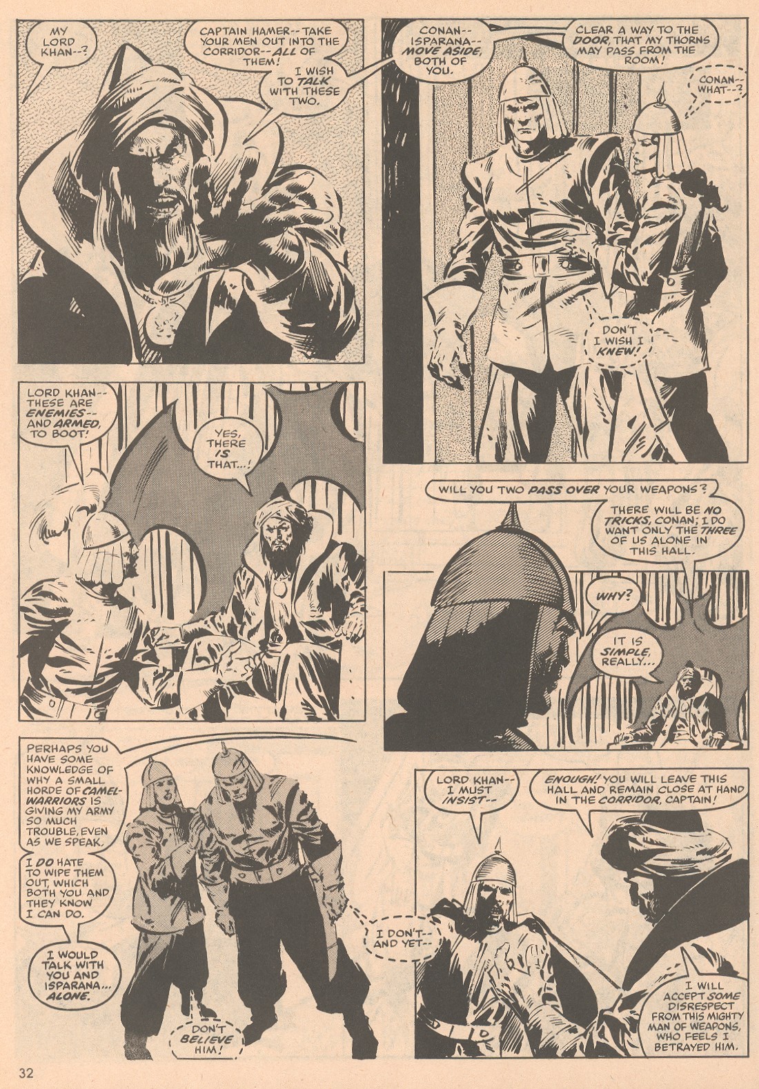 Read online The Savage Sword Of Conan comic -  Issue #58 - 33