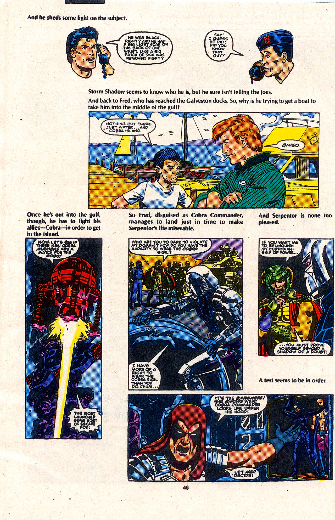 Read online G.I. Joe Yearbook comic -  Issue #4 - 48