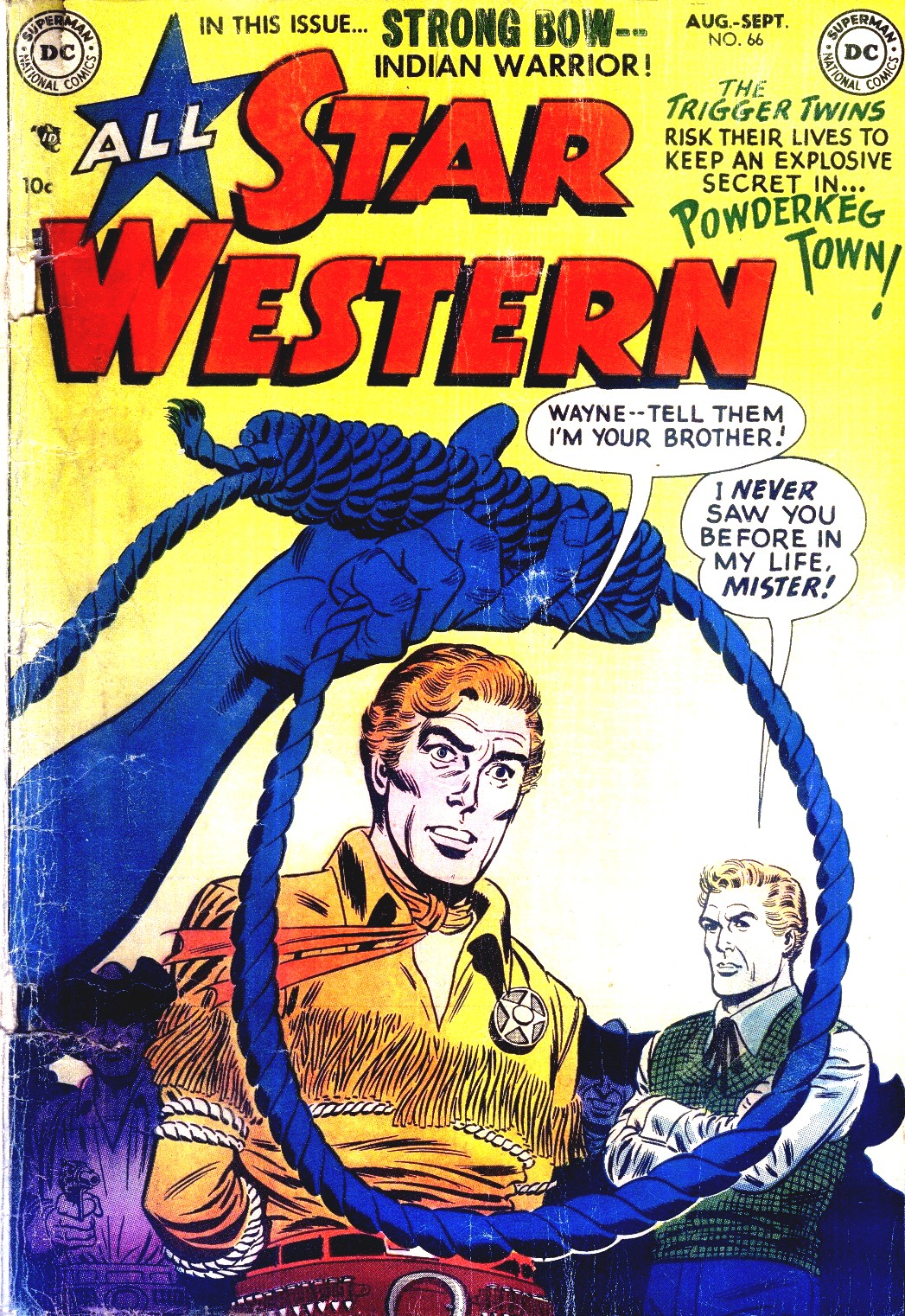 Read online All-Star Western (1951) comic -  Issue #66 - 1