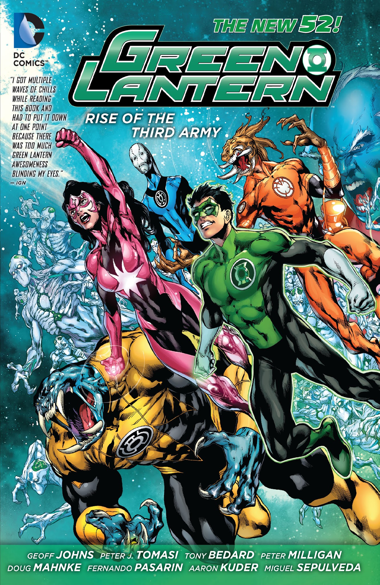 Read online Green Lantern: Rise of the Third Army comic -  Issue # TPB - 1