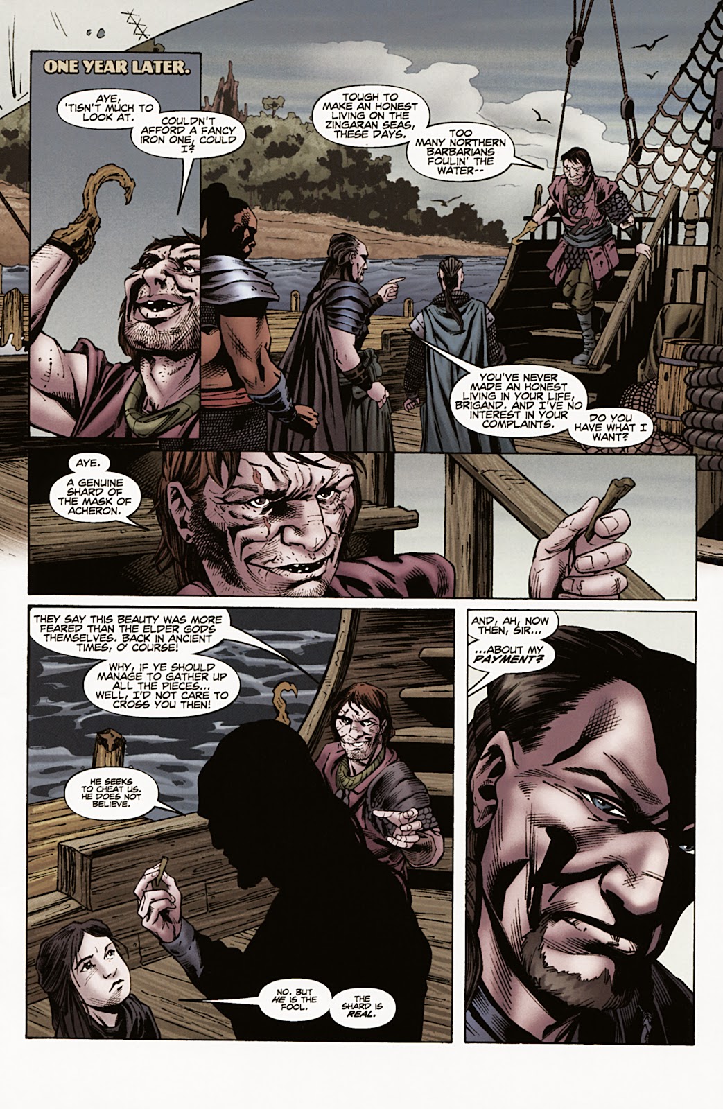 Conan the Barbarian: The Mask of Acheron issue Full - Page 7
