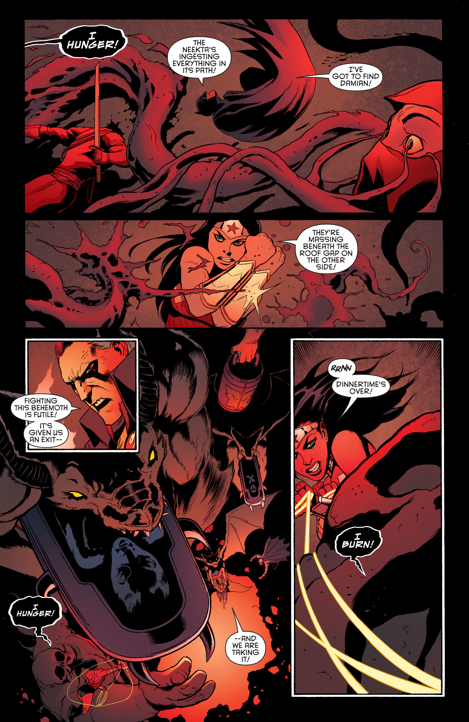 Read online Batman and Robin (2011) comic -  Issue #30 - Batman and Wonder Woman - 17