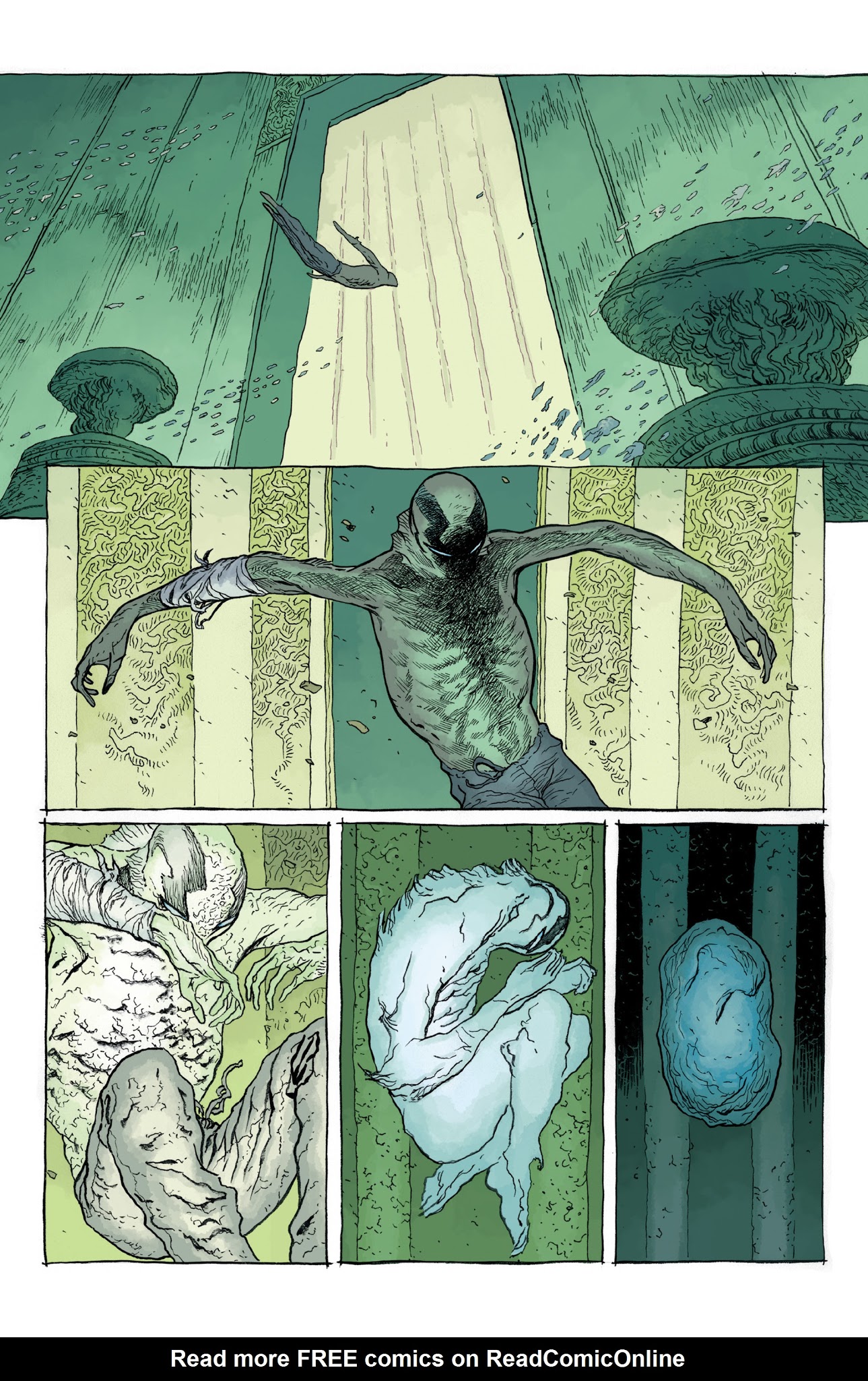 Read online Abe Sapien: Dark and Terrible and The New Race of Man comic -  Issue # TPB - 108