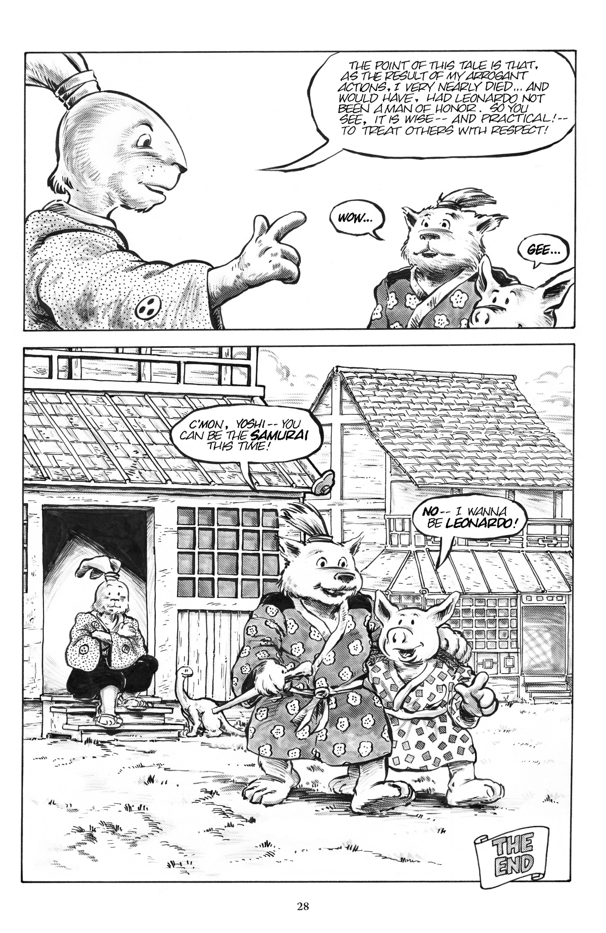 Read online Usagi Yojimbo/Teenage Mutant Ninja Turtles: The Complete Collection comic -  Issue # TPB (Part 1) - 25