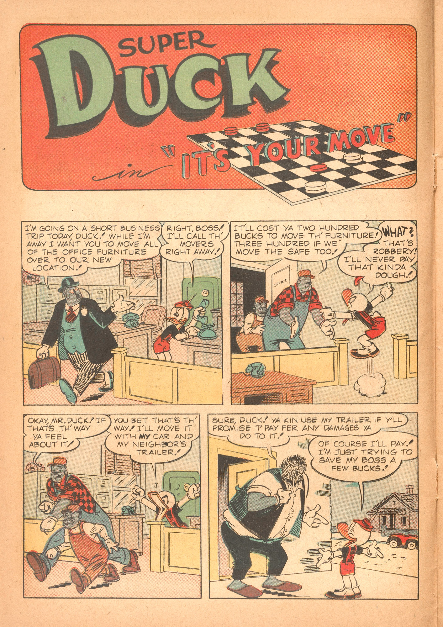 Read online Super Duck Comics comic -  Issue #39 - 18