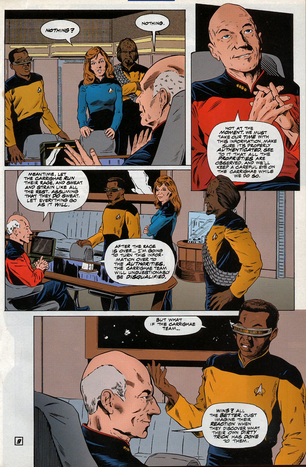 Read online Star Trek: The Next Generation - Ill Wind comic -  Issue #3 - 10