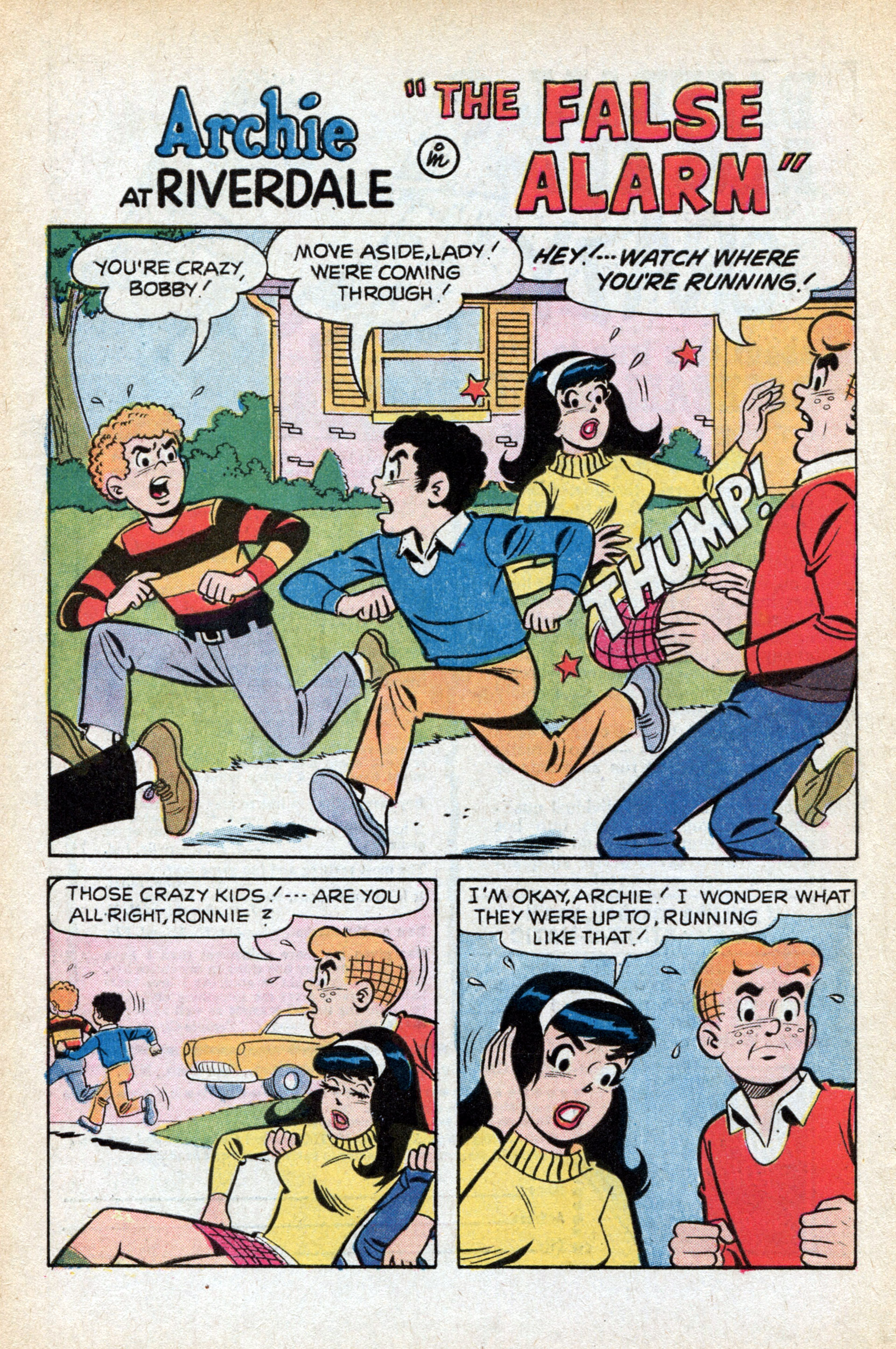 Read online Archie at Riverdale High (1972) comic -  Issue #8 - 10