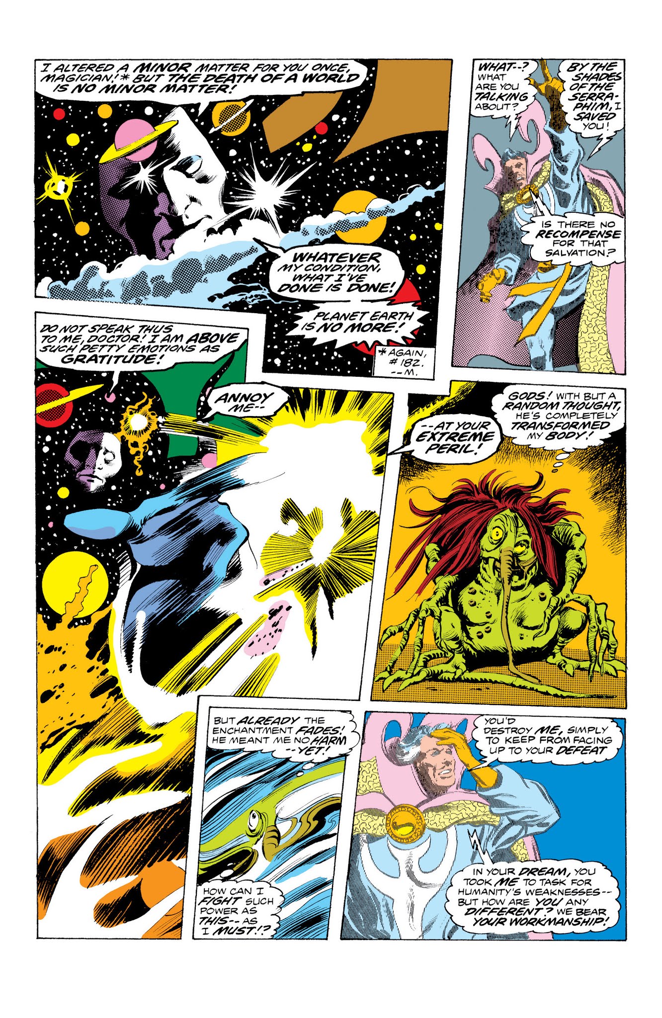 Read online Marvel Masterworks: Doctor Strange comic -  Issue # TPB 6 (Part 1) - 76