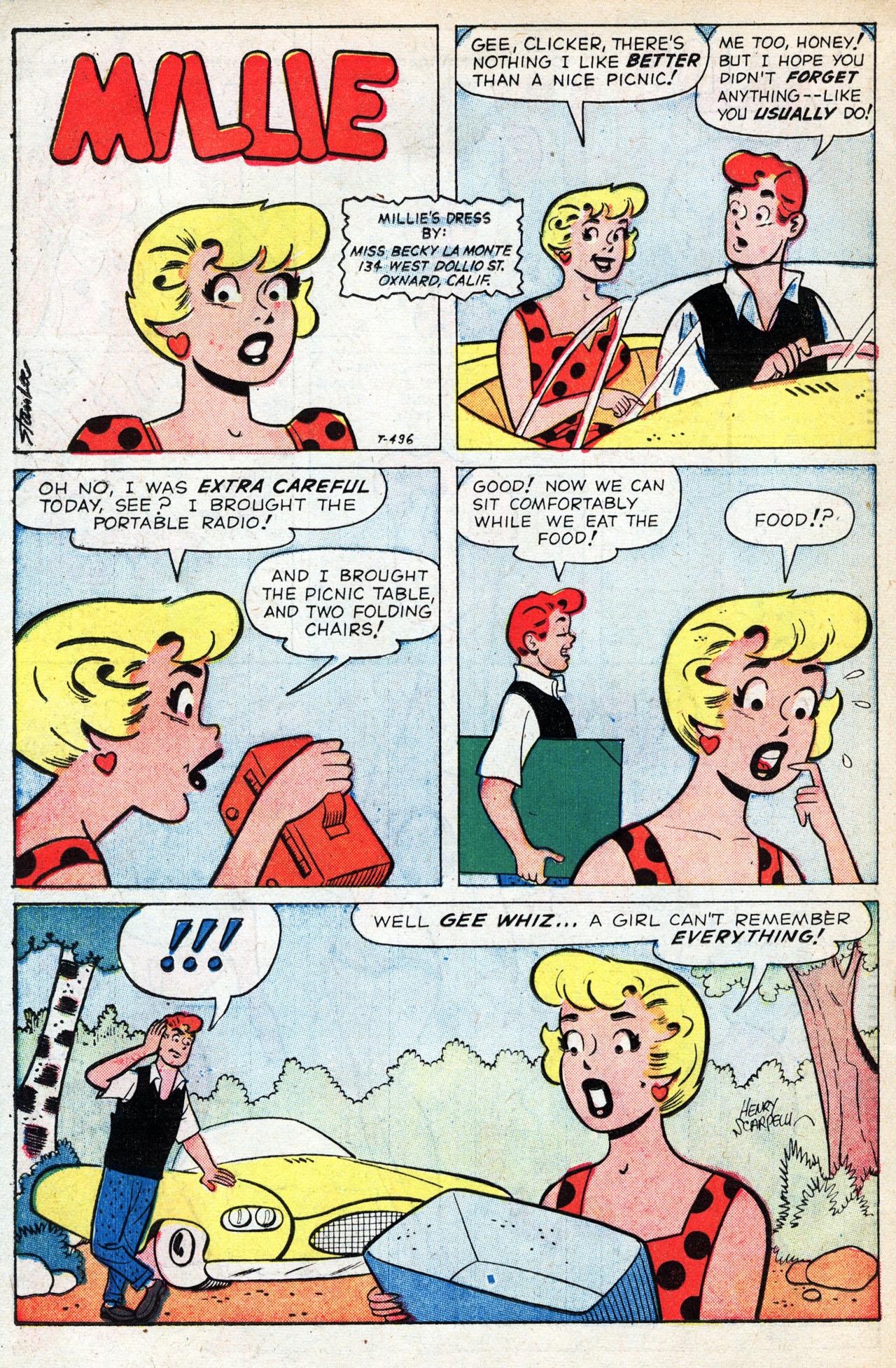 Read online Millie the Model comic -  Issue #94 - 22