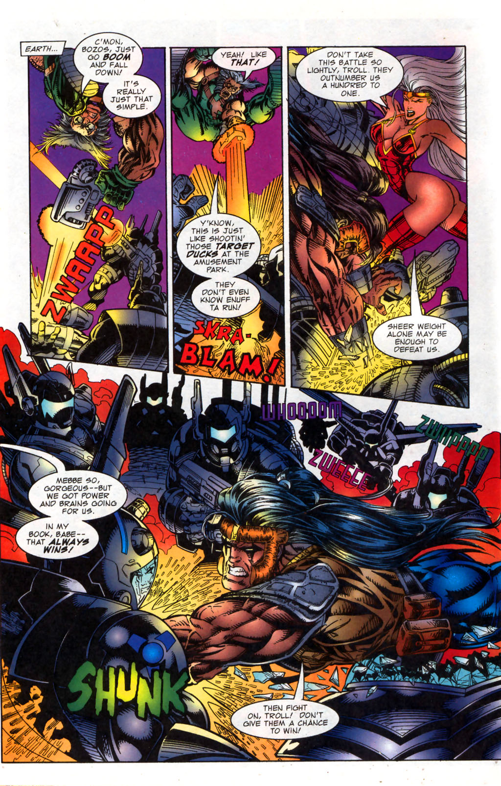 Read online Brigade (1993) comic -  Issue #22 - 25