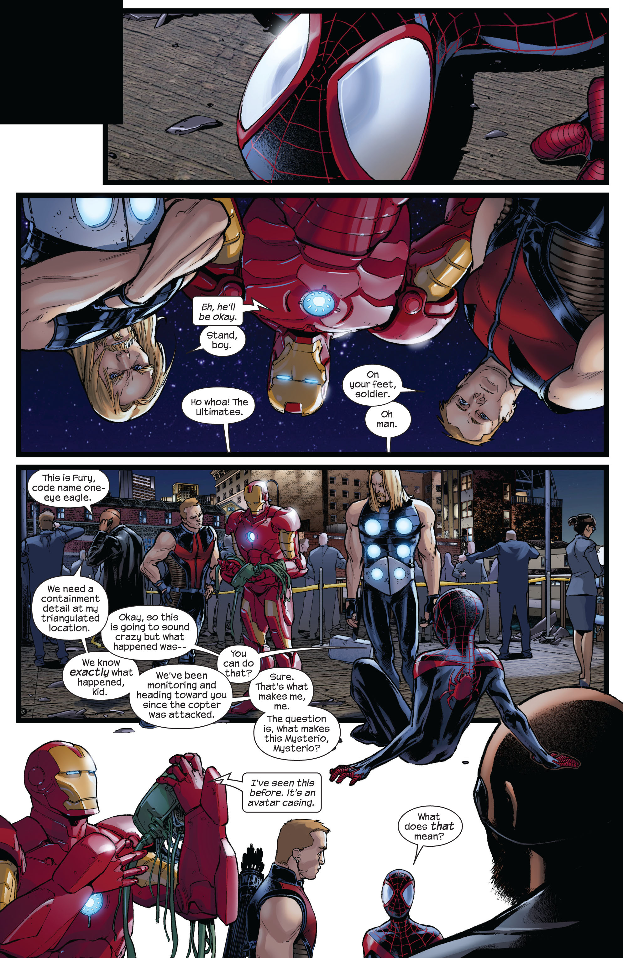 Read online Spider-Men comic -  Issue #3 - 13