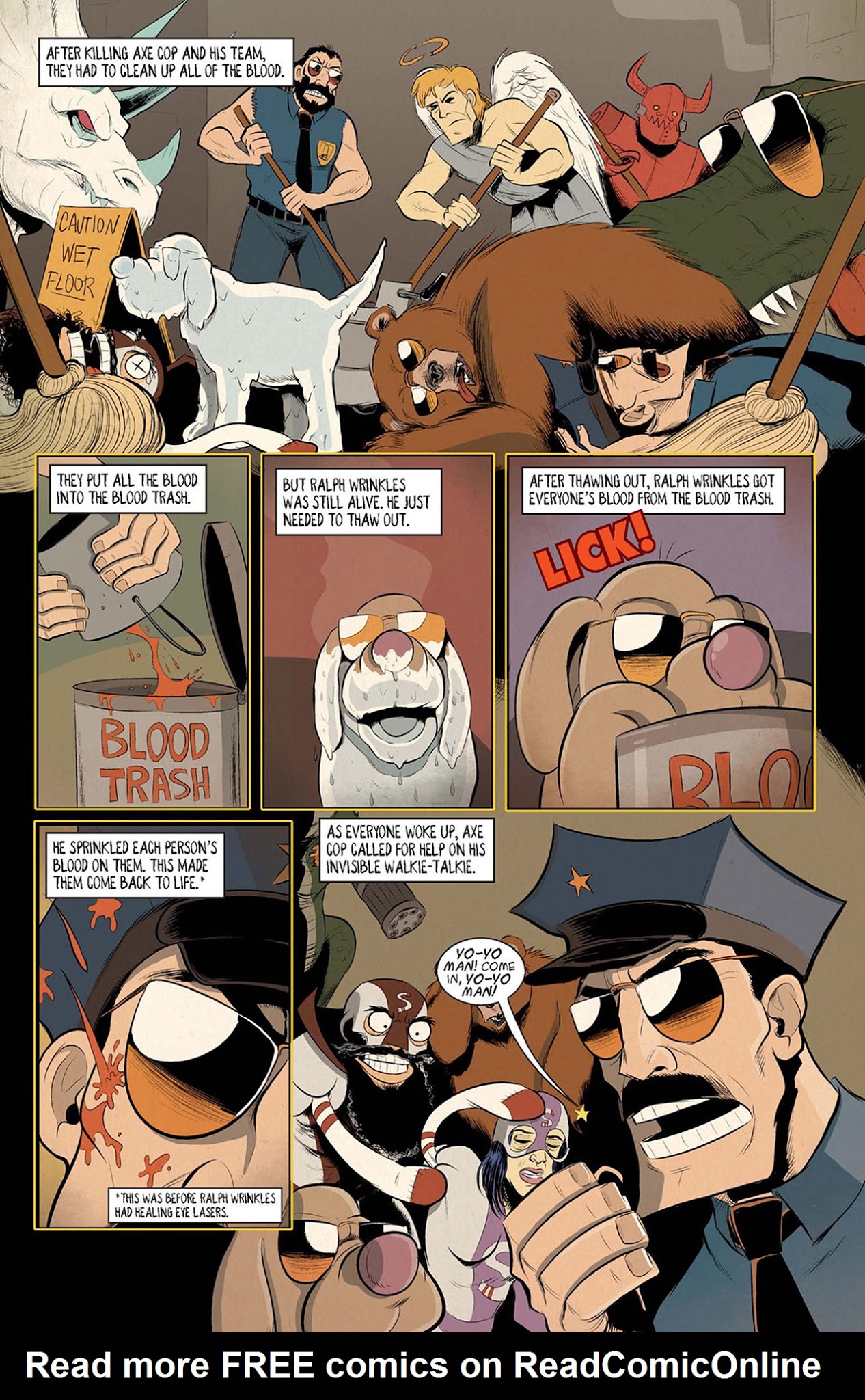 Read online Axe Cop comic -  Issue # TPB 2 - 65